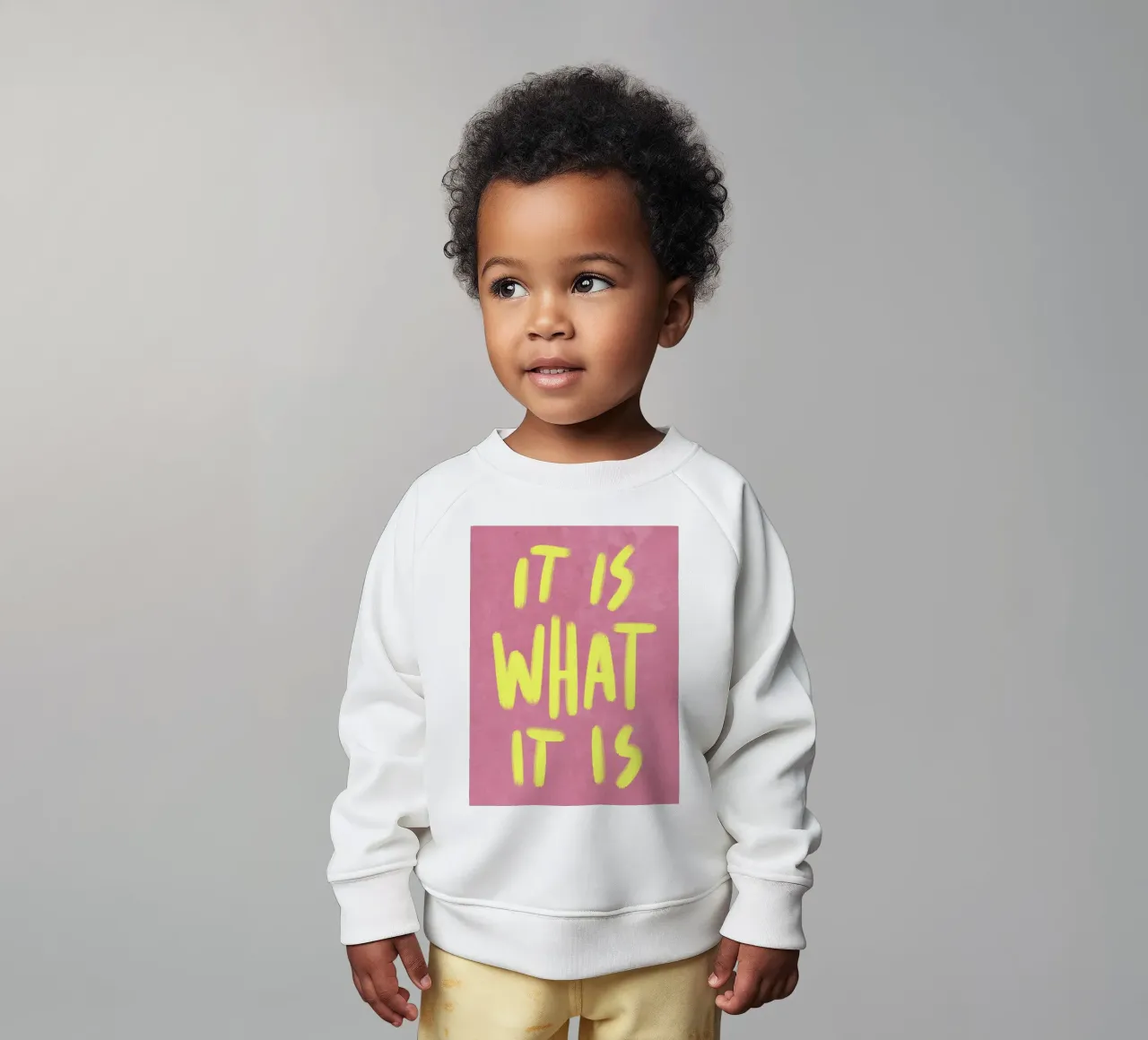 It is what it is felpa neonato da Illustration Raissa Oltmanns