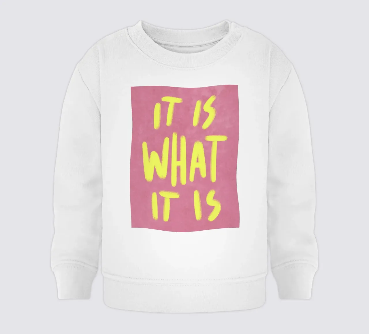 It is what it is felpa neonato da Illustration Raissa Oltmanns