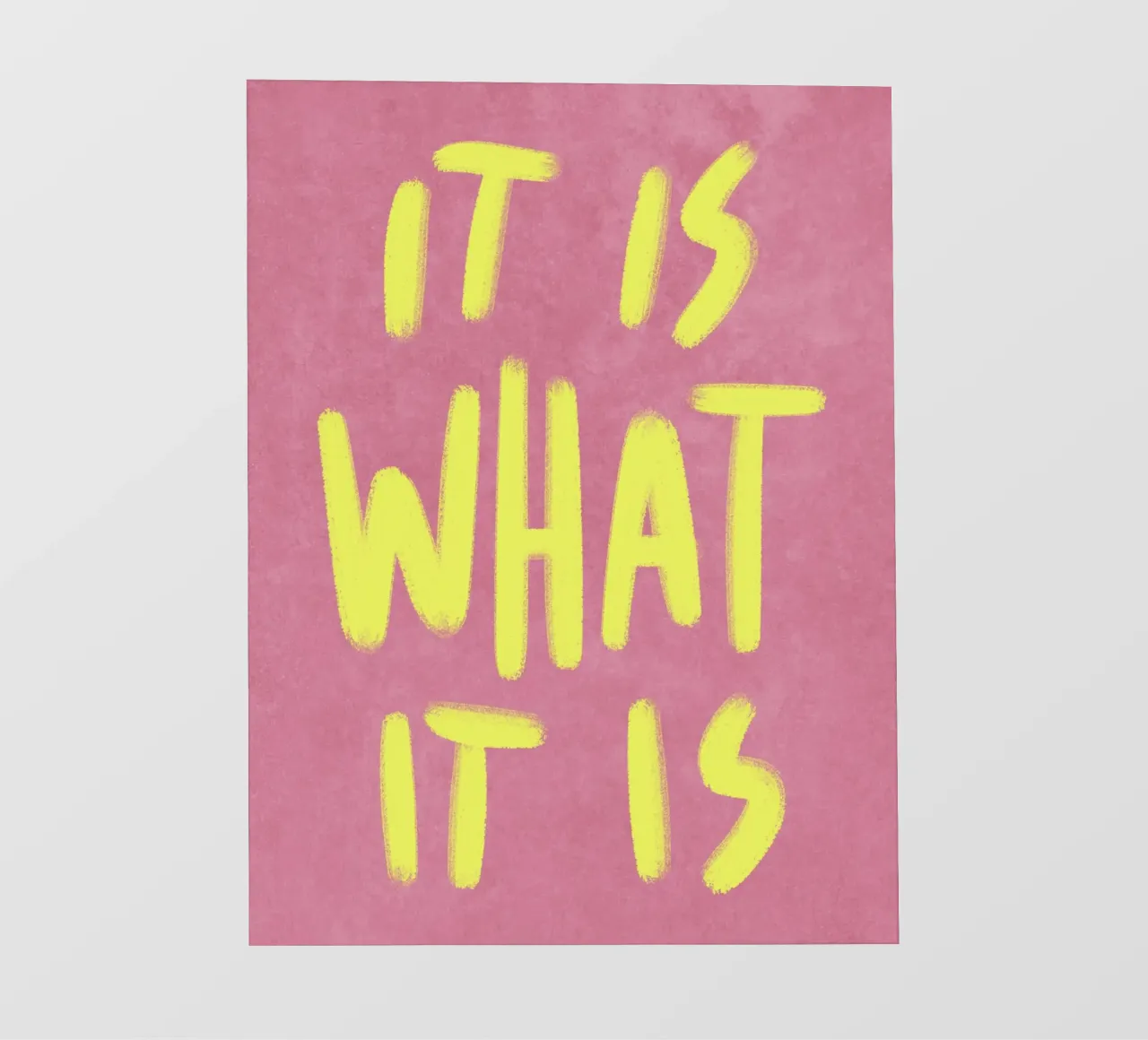 It is what it is pellicola backlit da Illustration Raissa Oltmanns