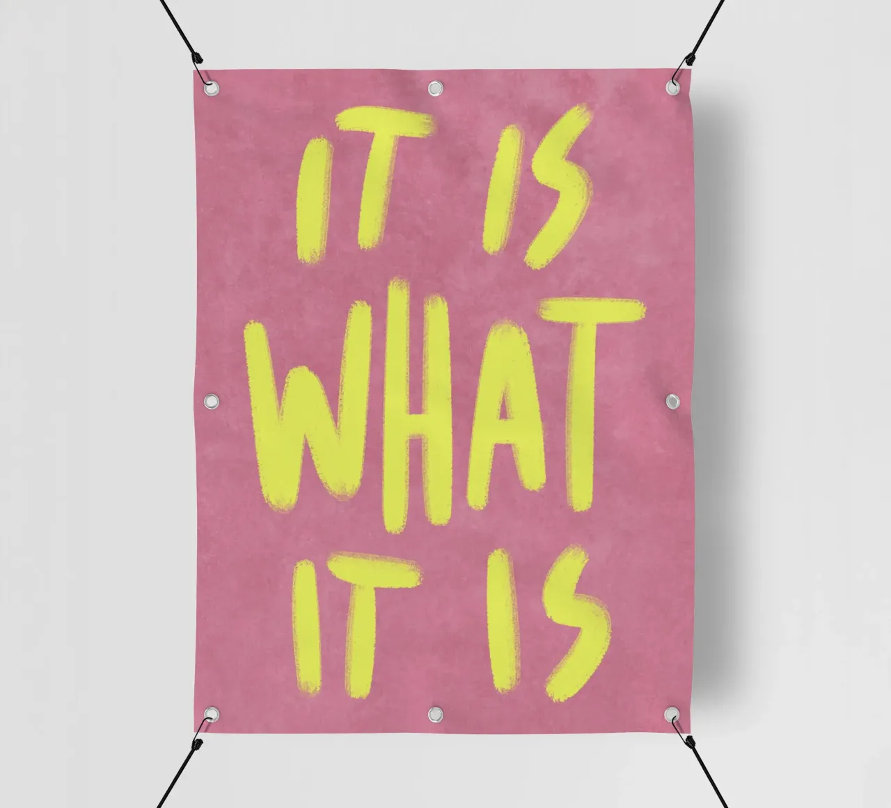 It is what it is telo in pvc da Illustration Raissa Oltmanns