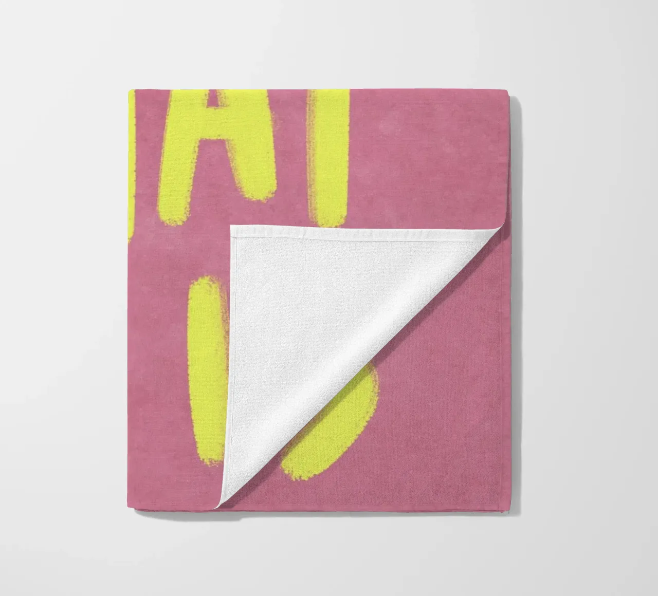 It is what it is Strandtuch von Illustration Raissa Oltmanns