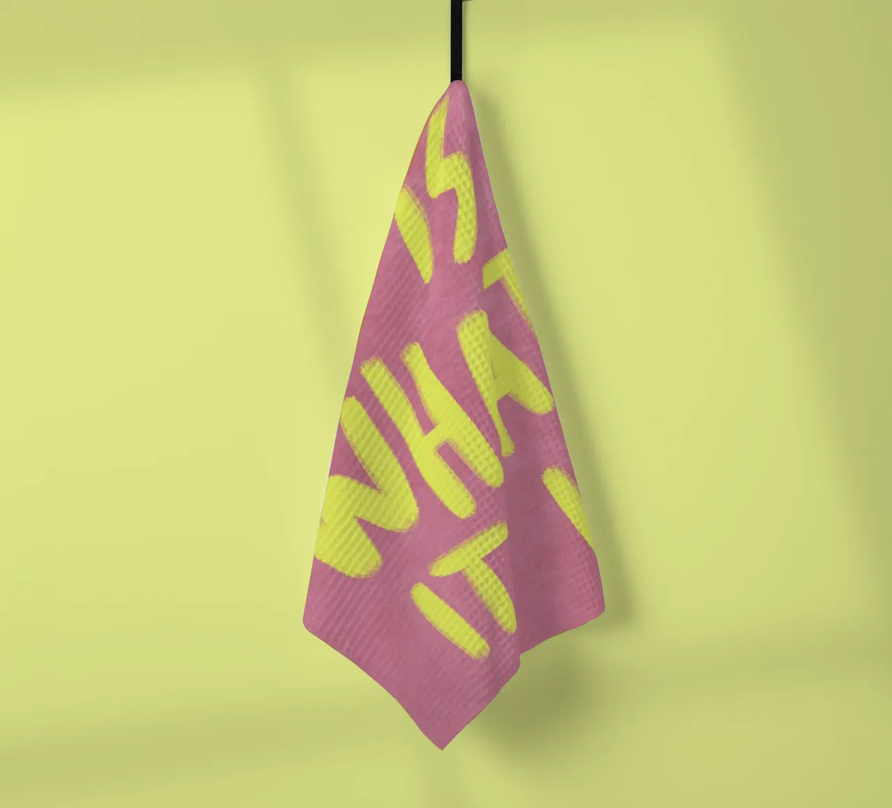 It is what it is torchon de Illustration Raissa Oltmanns