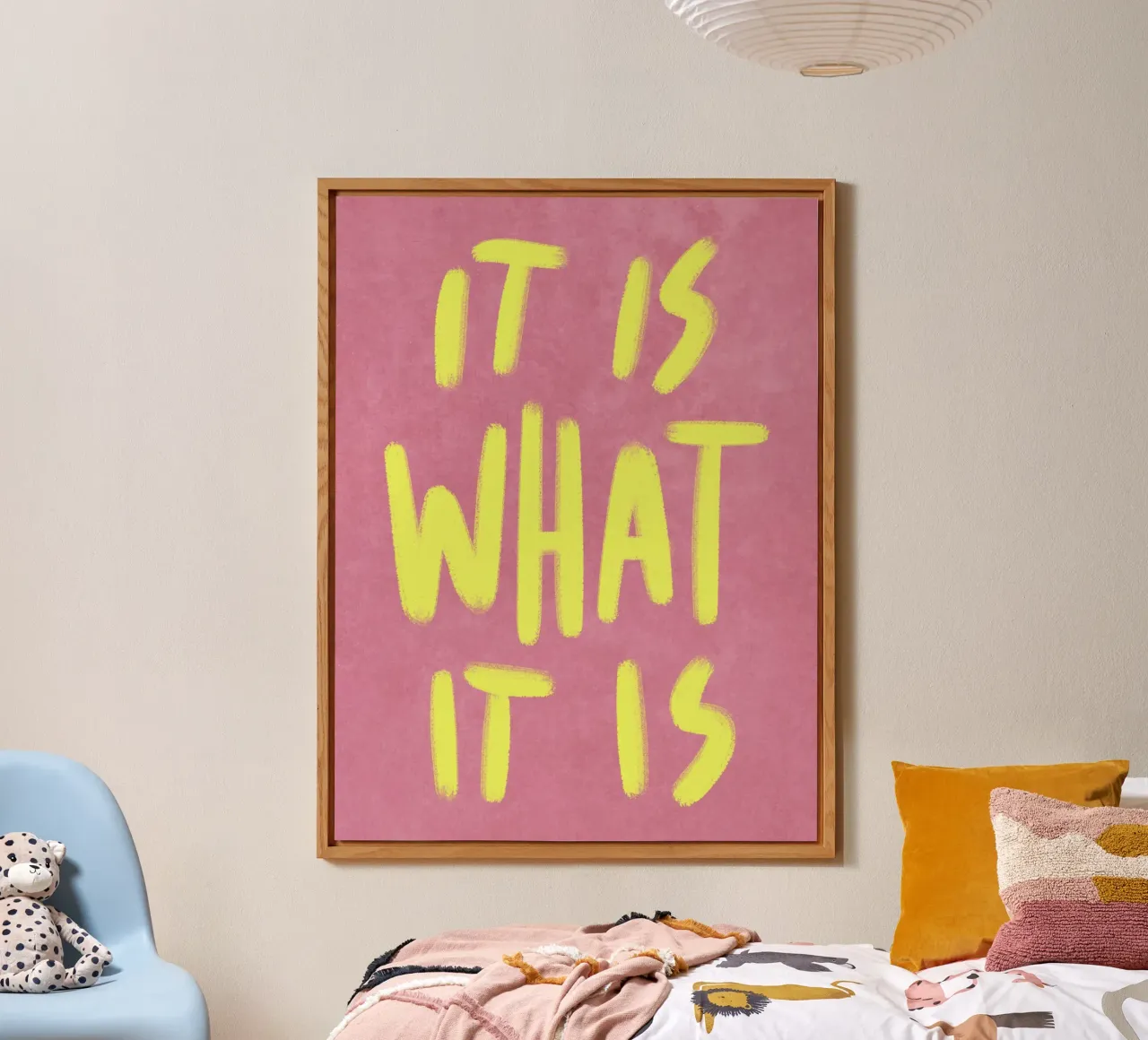 It is what it is alluminio dibond da Illustration Raissa Oltmanns