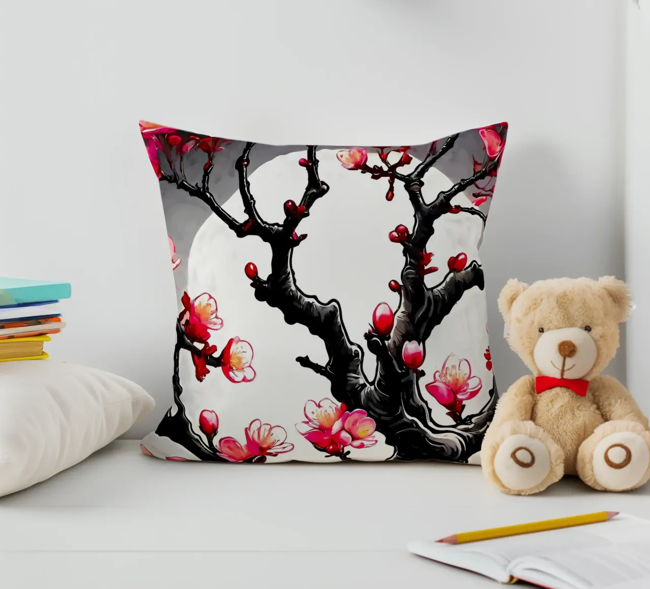 Ciliegio 1 cuscino da Rebecca Clark Wyrick