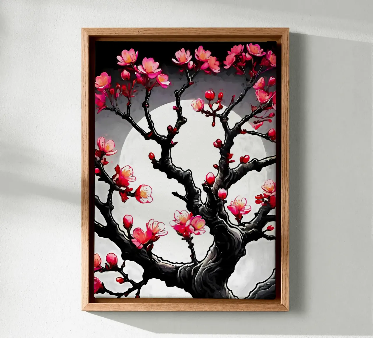 Cherry Tree 1 canvas by Rebecca Clark Wyrick