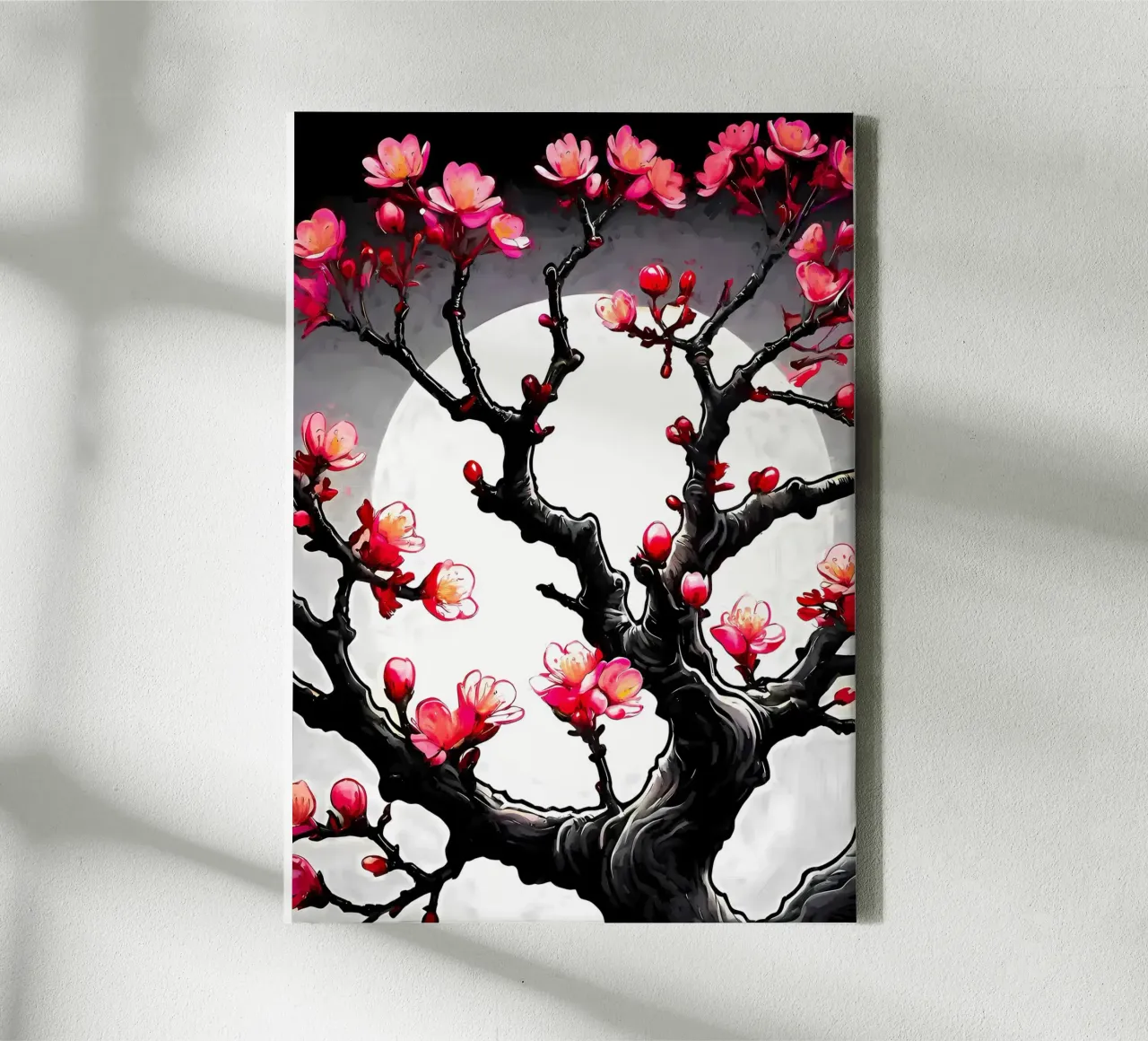Cherry Tree 1 canvas by Rebecca Clark Wyrick