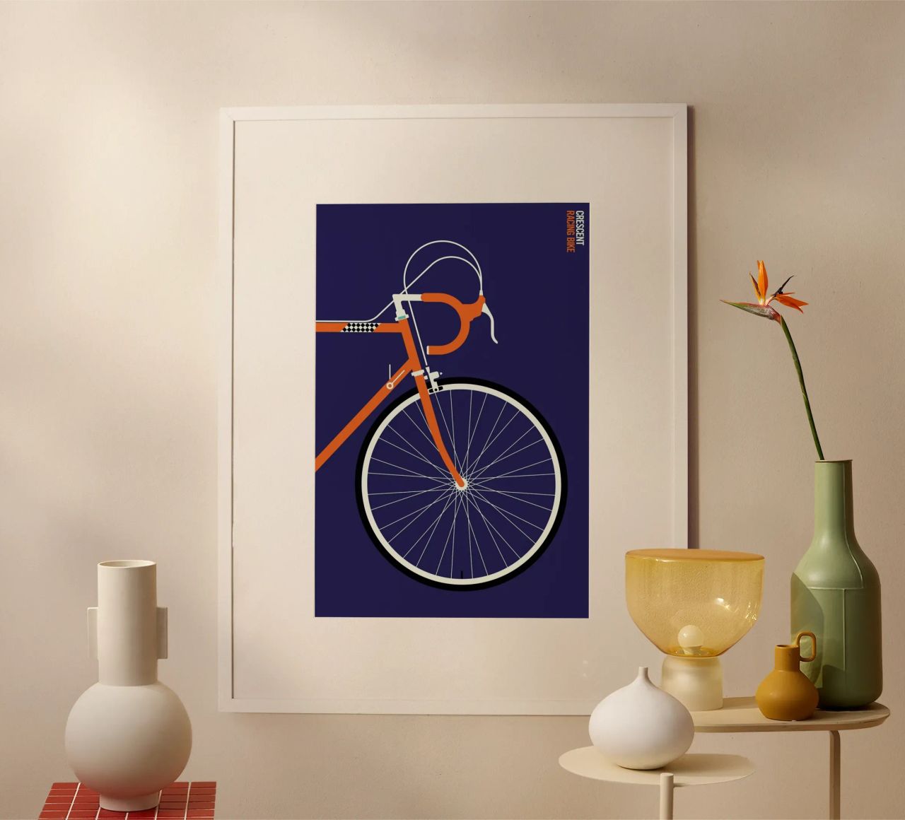 Icons Crescent Front poster by Bo Lundberg