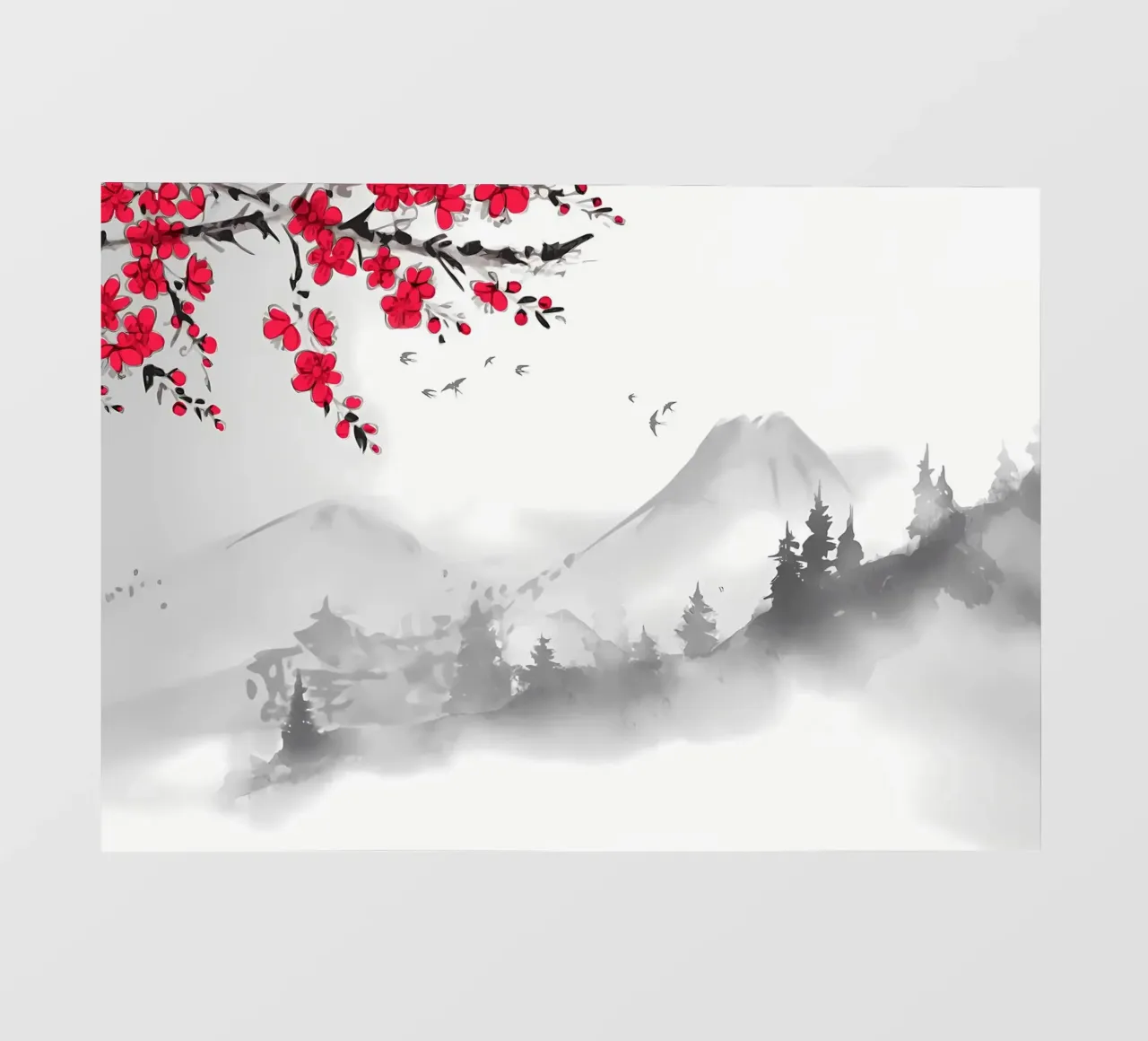 Poster Fototapete von Rebecca Clark Wyrick