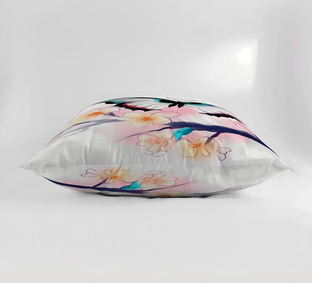Farfalla acquerellata cuscino da Rebecca Clark Wyrick