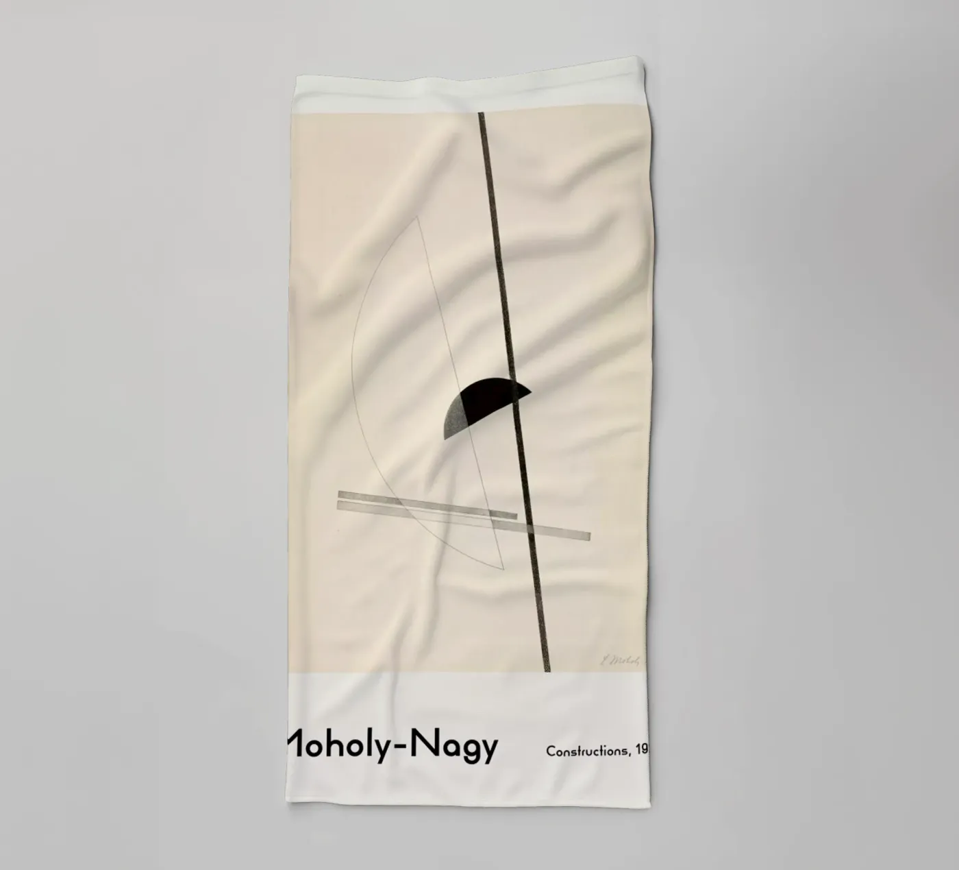 László Moholy-Nagy - Constructions towel by ARTOTHEK
