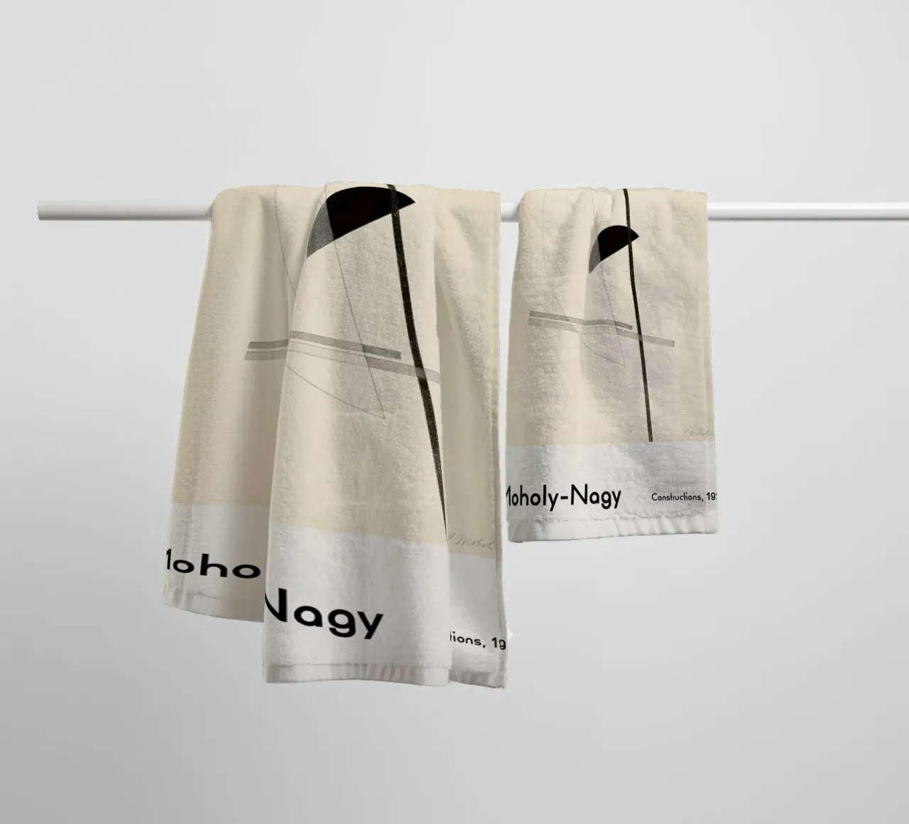 László Moholy-Nagy - Constructions asciugamano da bagno da ARTOTHEK