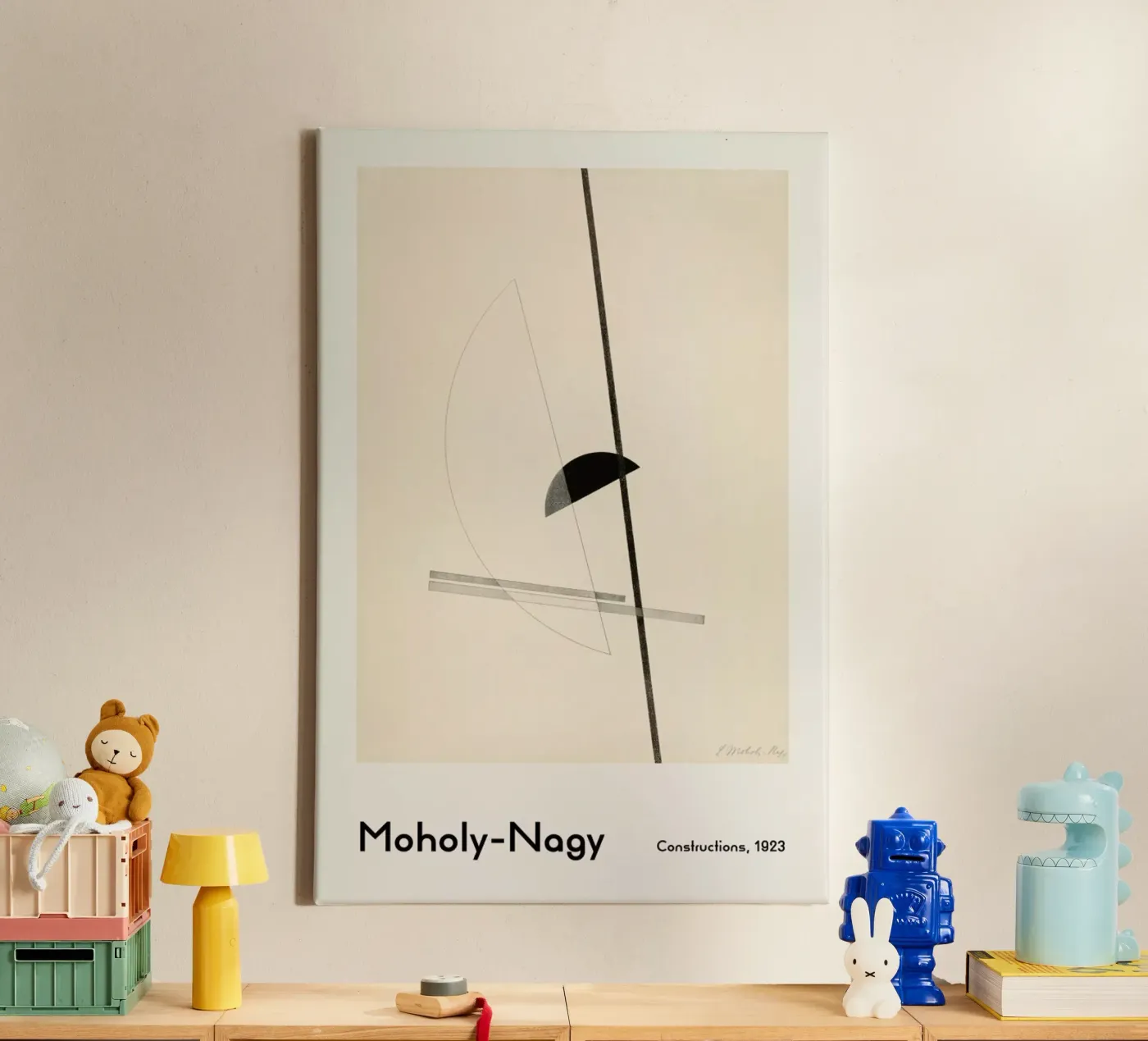 László Moholy-Nagy - Constructions tela da ARTOTHEK