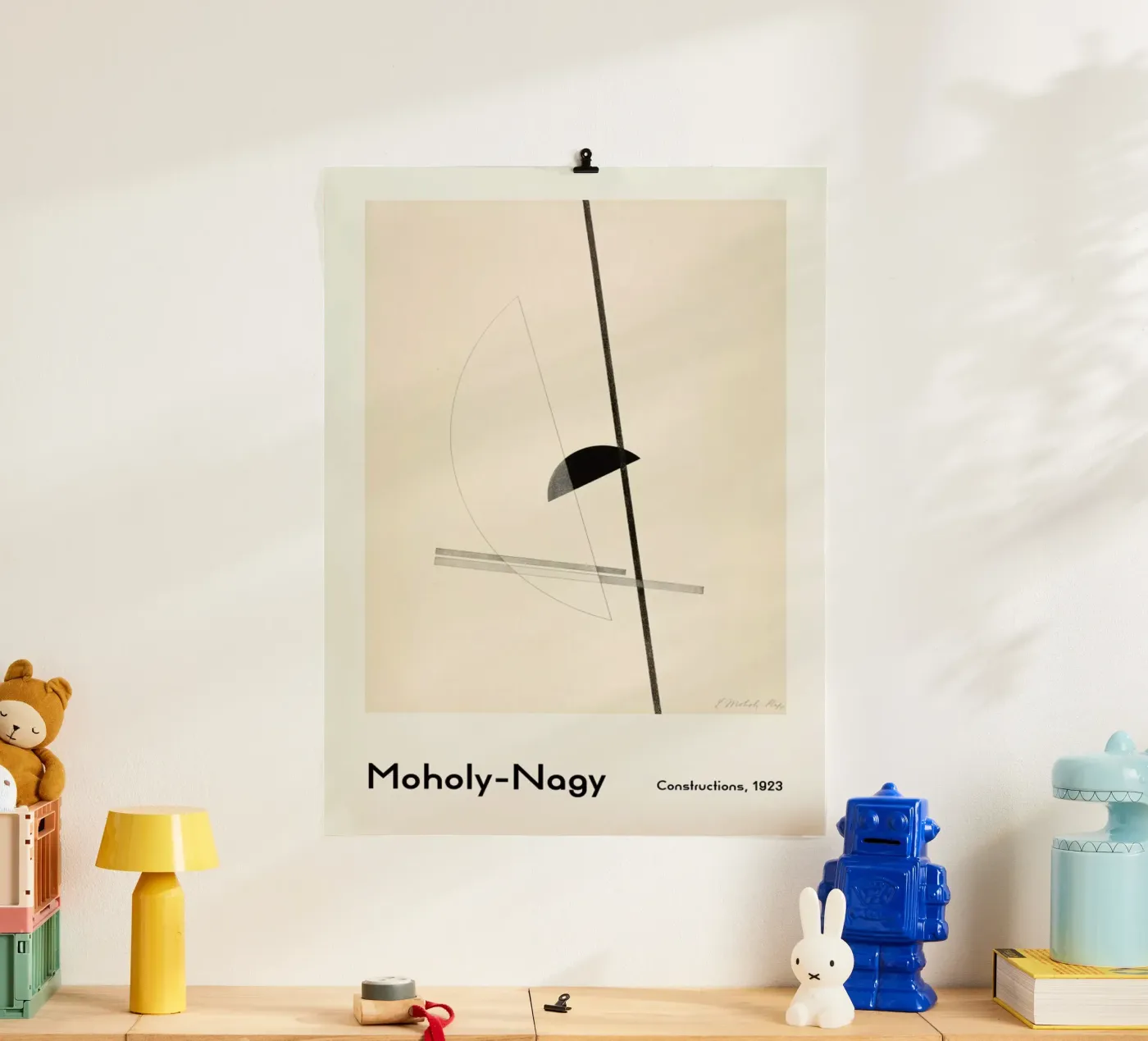 László Moholy-Nagy - Constructions Poster von ARTOTHEK
