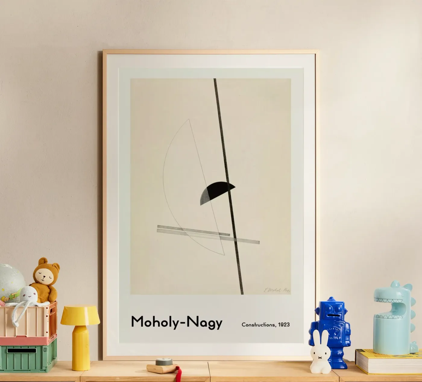 László Moholy-Nagy - Constructions Poster von ARTOTHEK