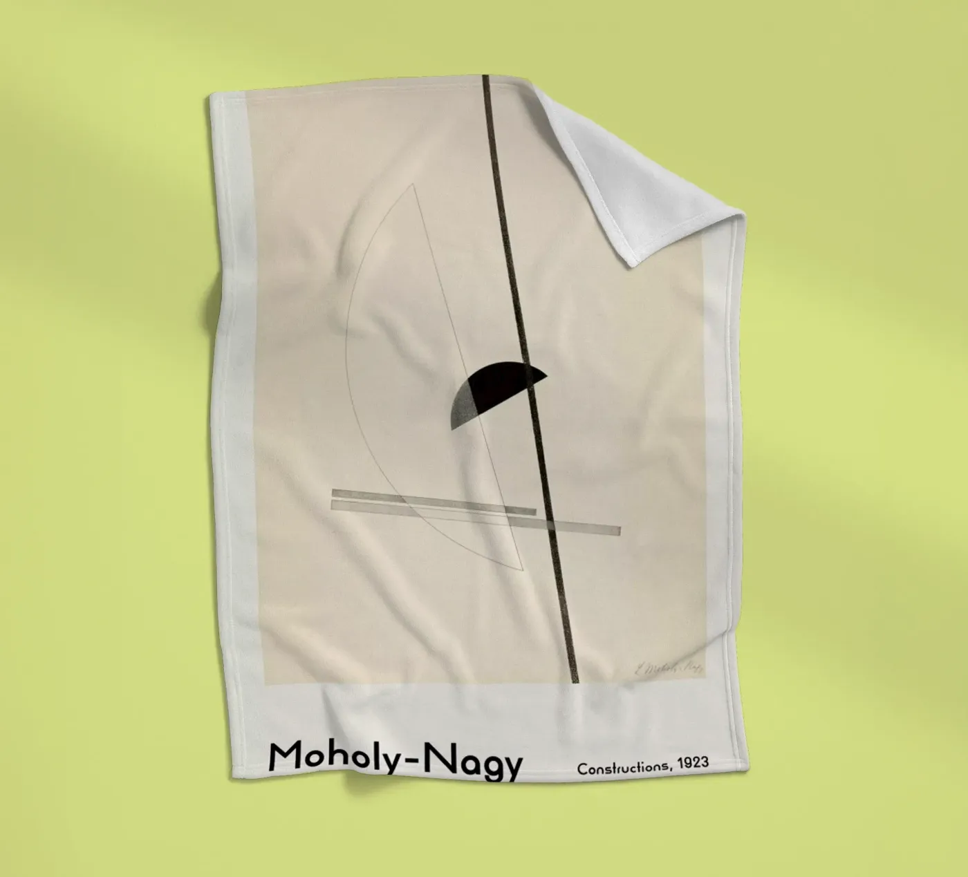 László Moholy-Nagy - Constructions fleecedeken van ARTOTHEK