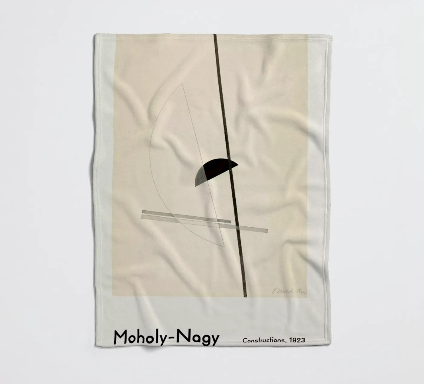 László Moholy-Nagy - Constructions fleecedeken van ARTOTHEK