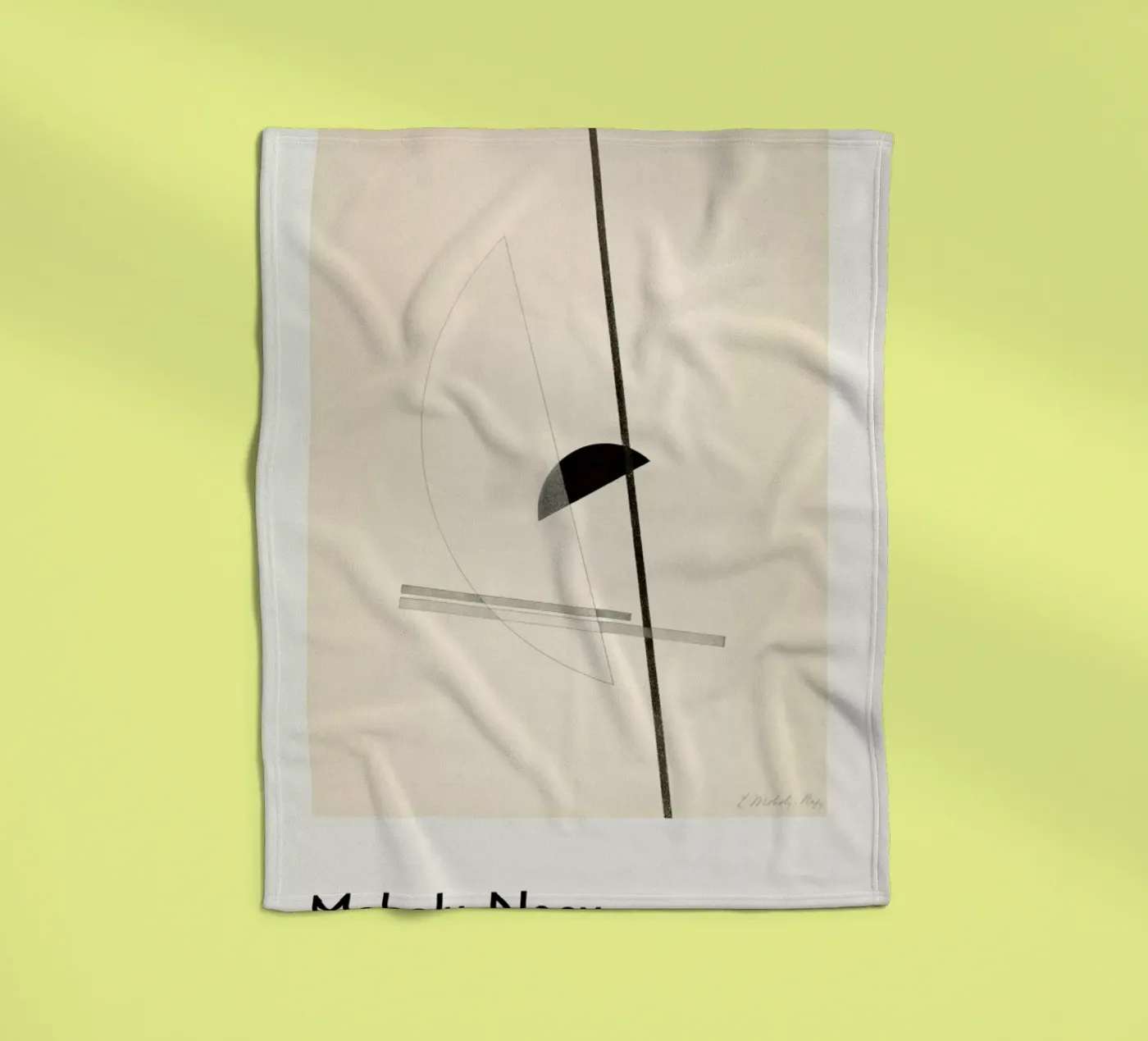 László Moholy-Nagy - Constructions fleecedeken van ARTOTHEK