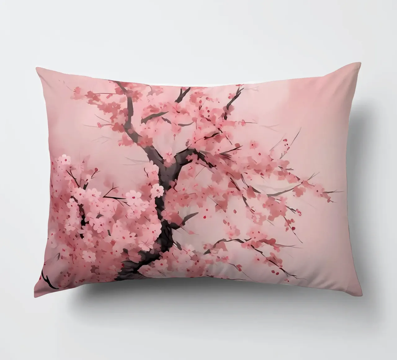 Albero dei ciliegi in fiore cuscino da Rebecca Clark Wyrick