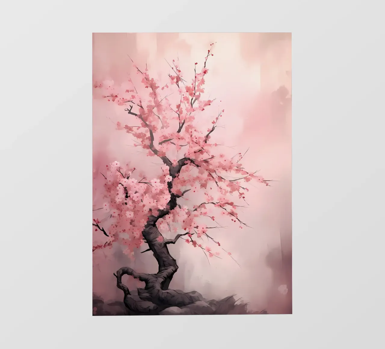 Albero dei ciliegi in fiore pellicola backlit da Rebecca Clark Wyrick