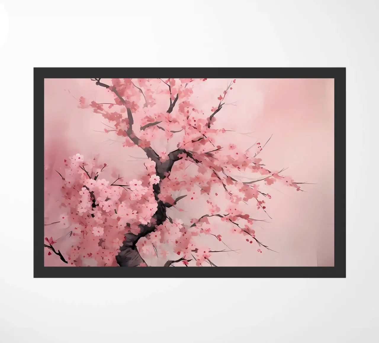 Albero dei ciliegi in fiore zerbino da Rebecca Clark Wyrick