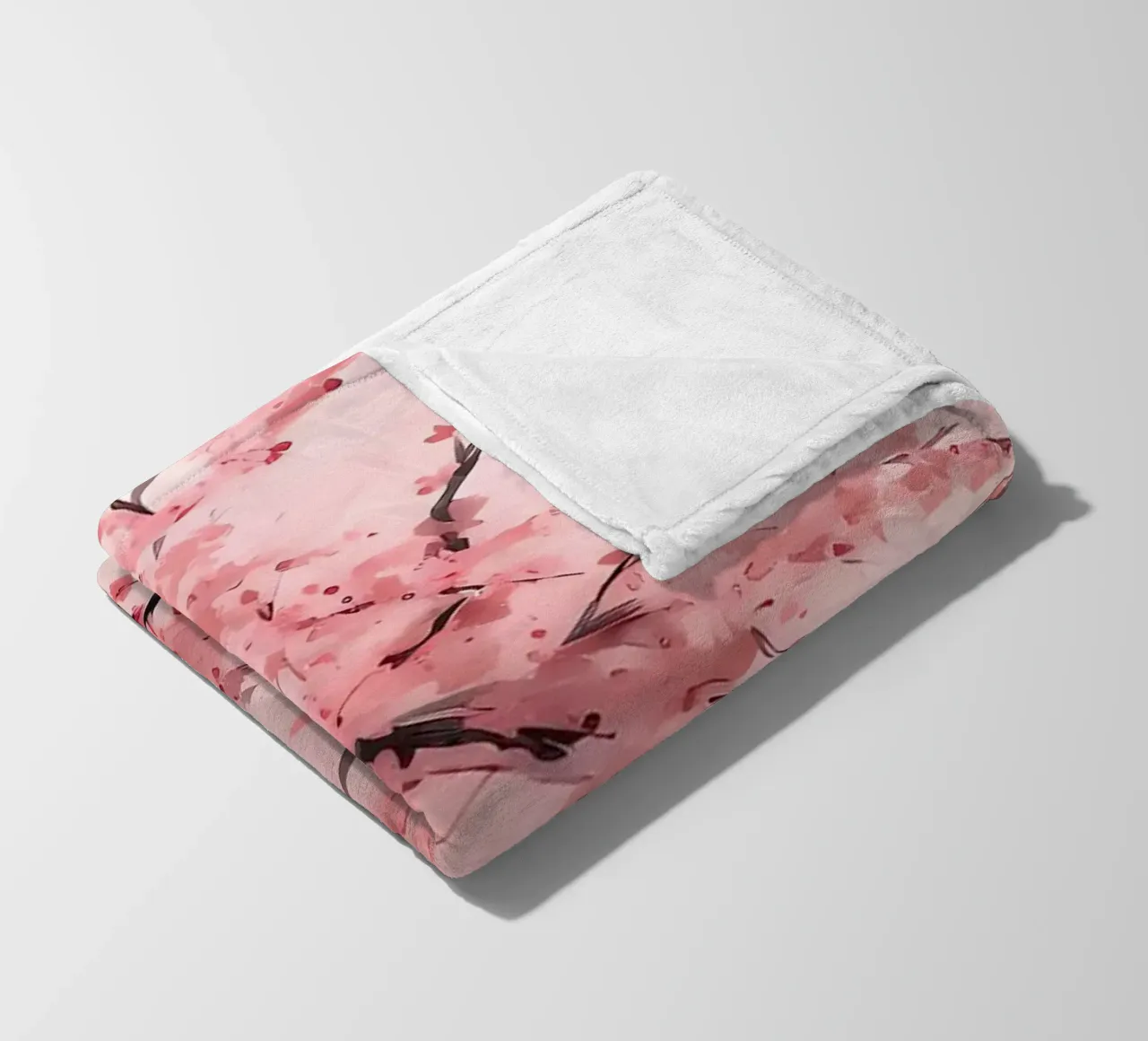 Albero dei ciliegi in fiore coperta in pile da Rebecca Clark Wyrick