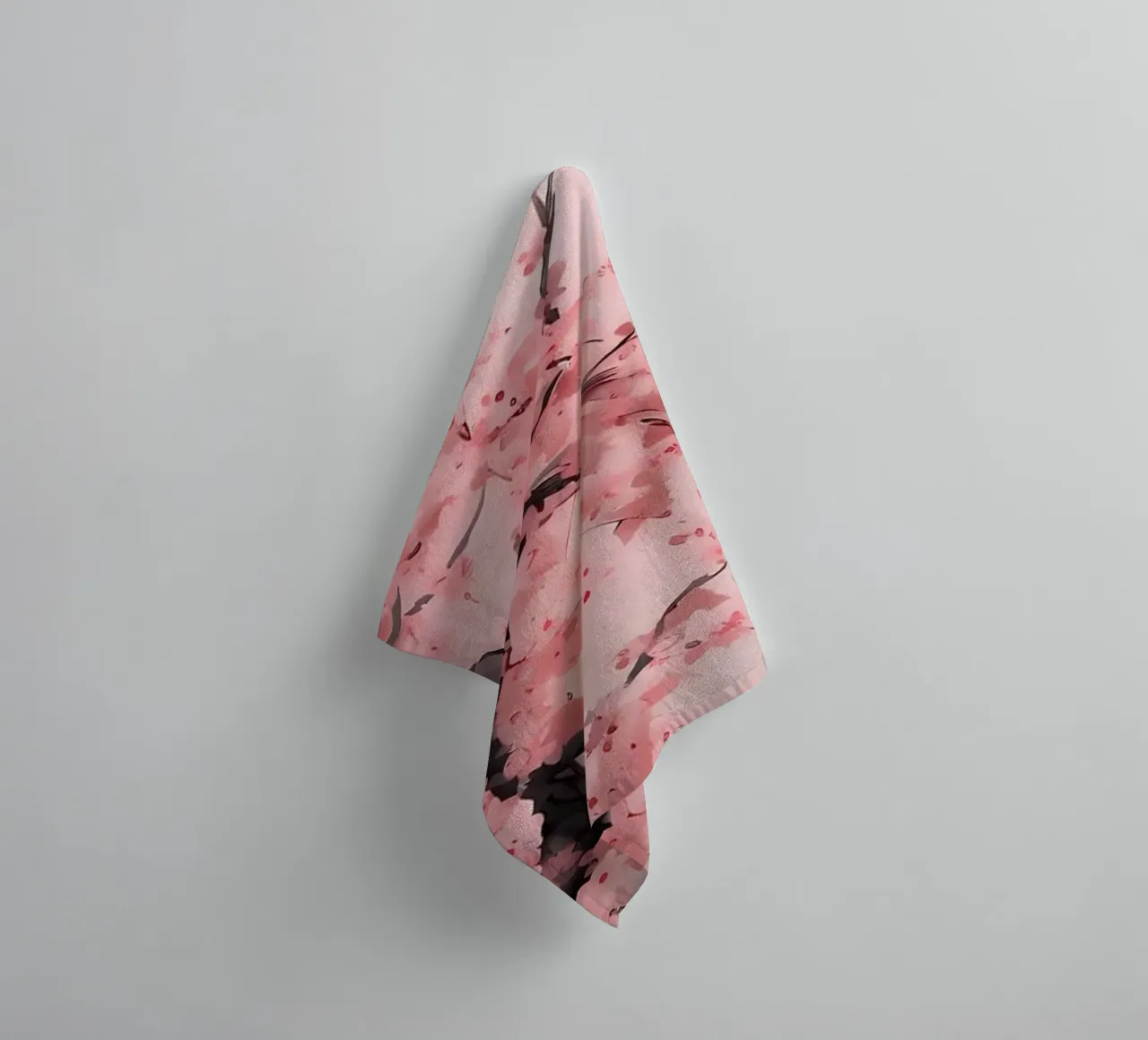 Albero dei ciliegi in fiore asciugamano da bagno da Rebecca Clark Wyrick
