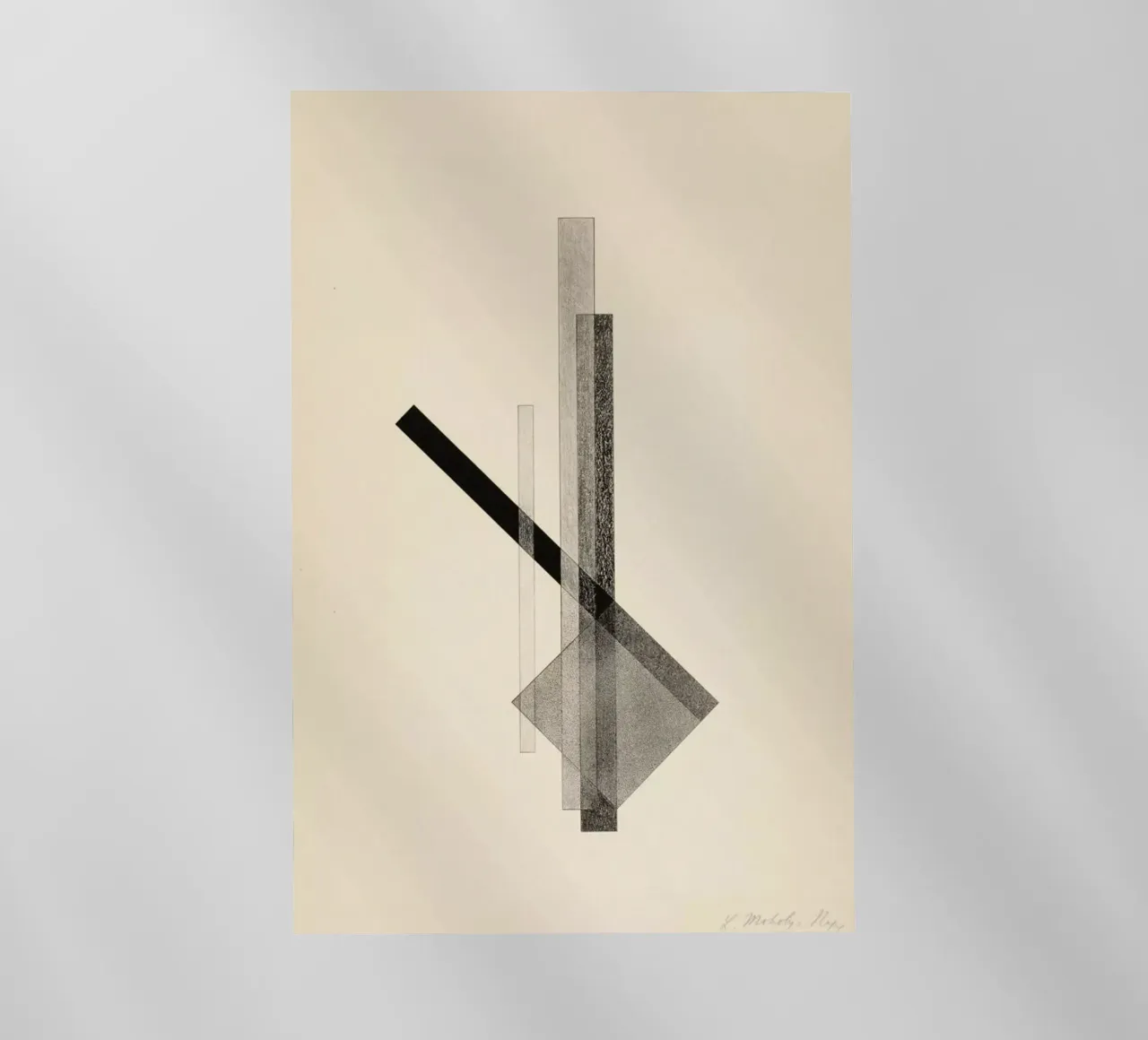 László Moholy-Nagy - Constructions pellicola backlit da ARTOTHEK