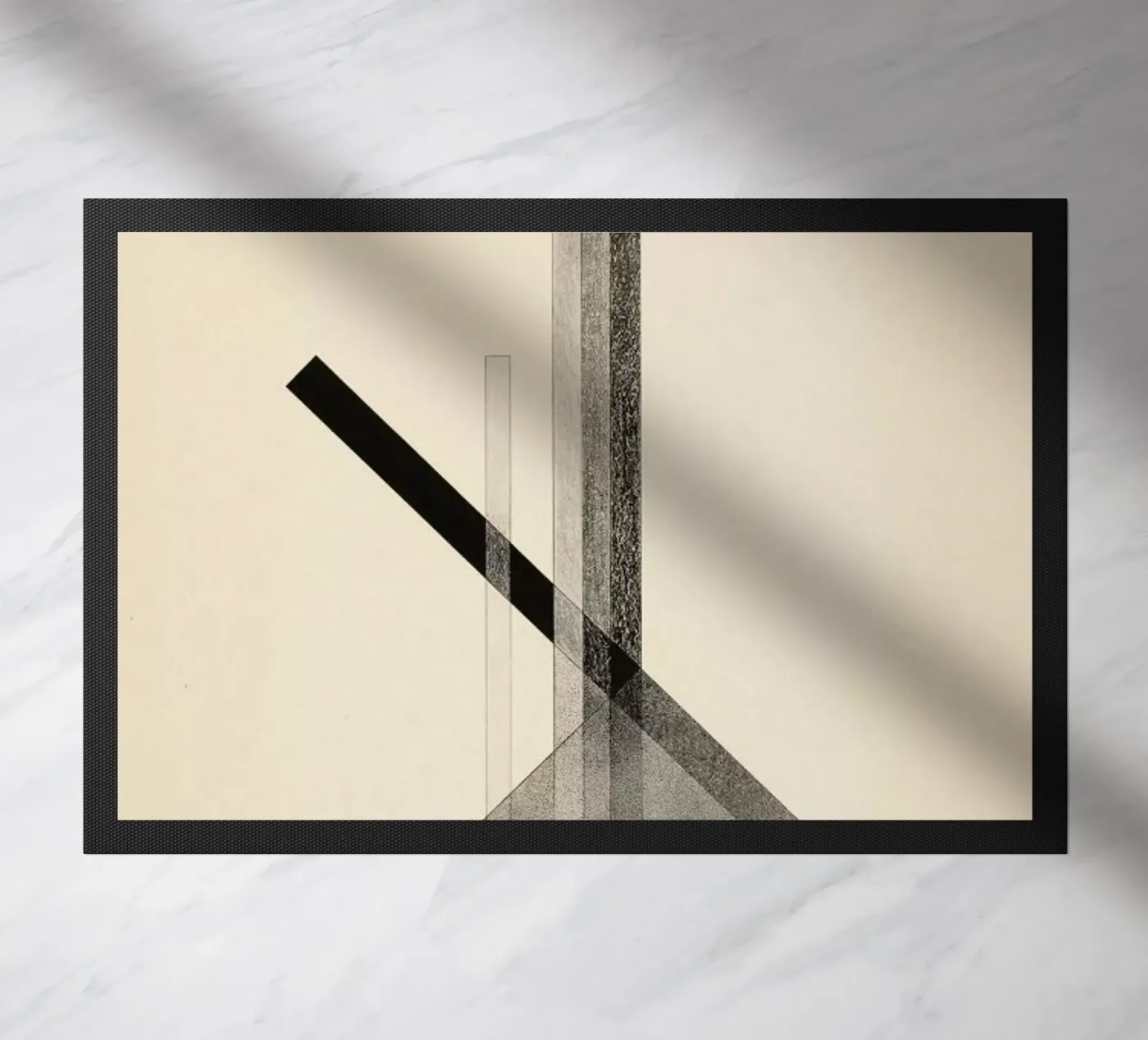 László Moholy-Nagy - Constructions Fußmatte von ARTOTHEK