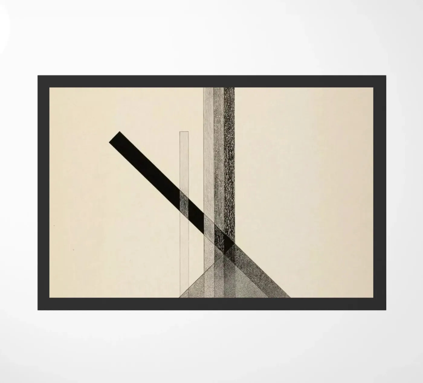 László Moholy-Nagy - Constructions Fußmatte von ARTOTHEK