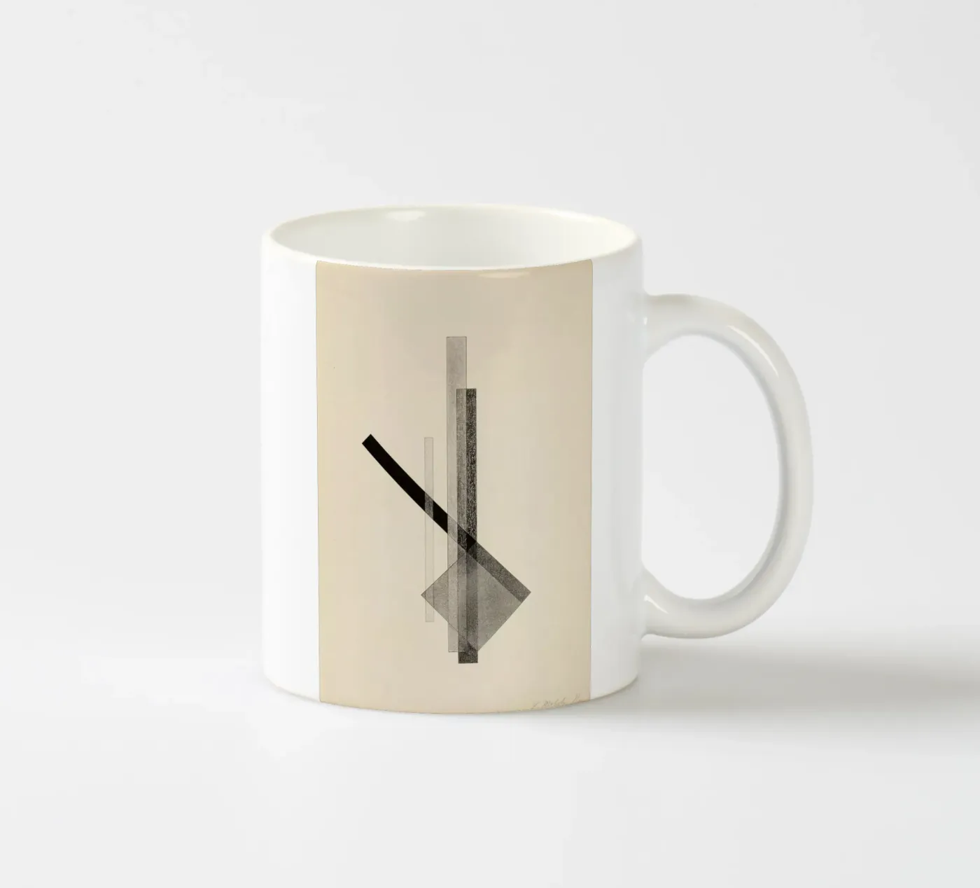László Moholy-Nagy - Constructions ceramic mug by ARTOTHEK
