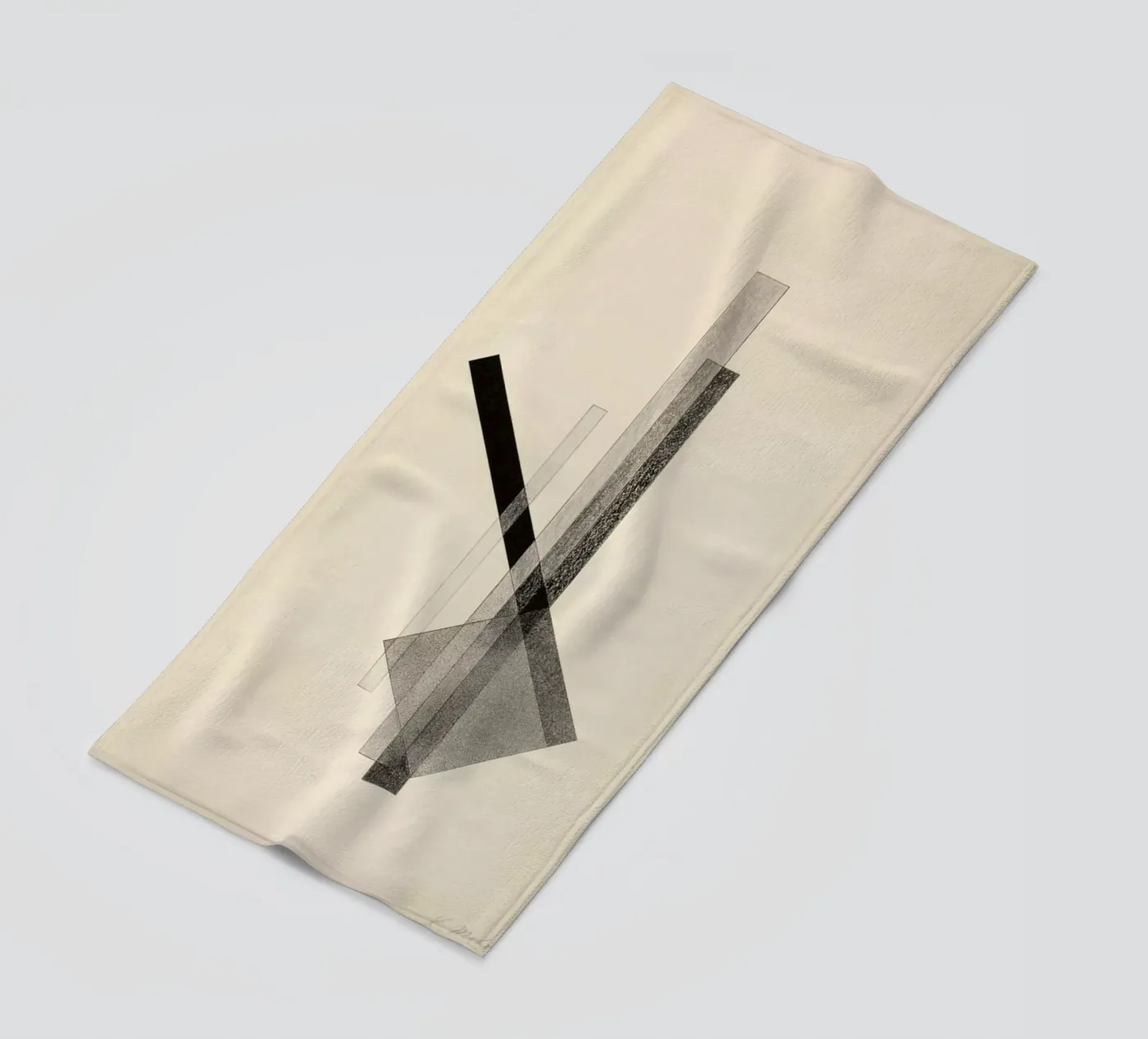 László Moholy-Nagy - Constructions beach towel by ARTOTHEK