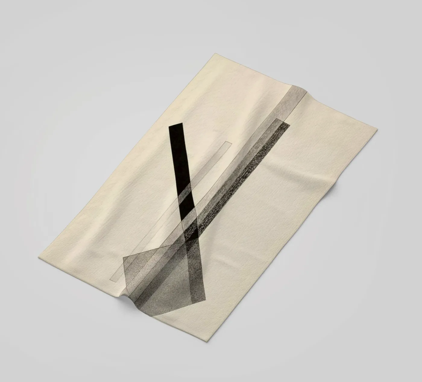 László Moholy-Nagy - Constructions beach towel by ARTOTHEK