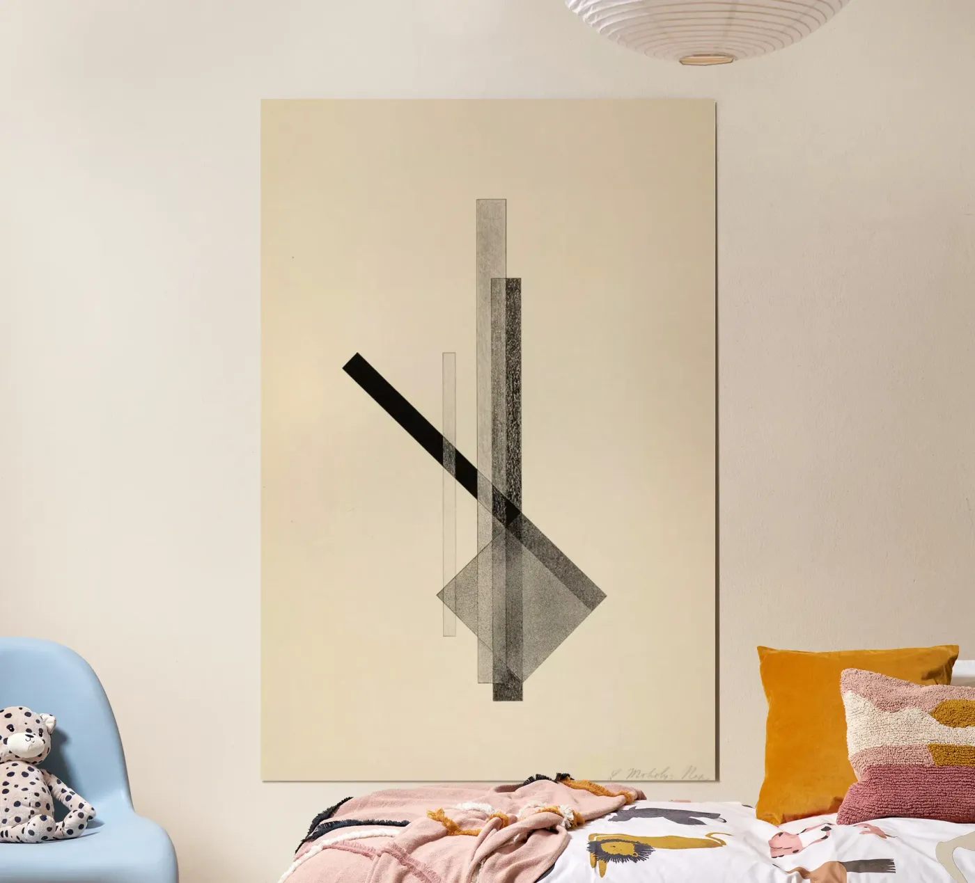 László Moholy-Nagy - Constructions Poster von ARTOTHEK