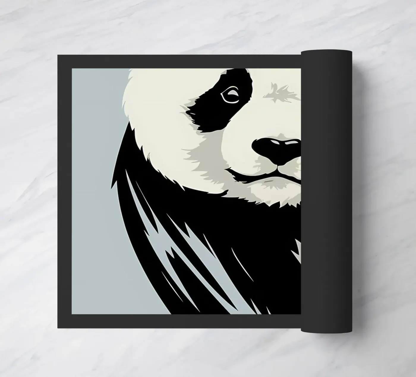 Cute Panda paillasson de James M Coyle