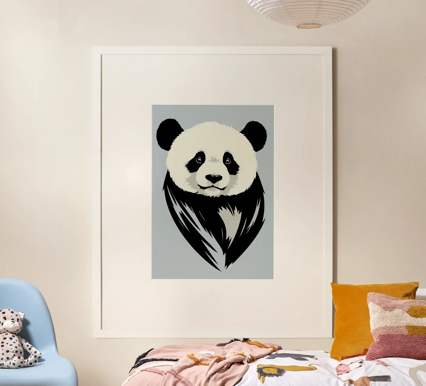 Cute Panda poster by James M Coyle