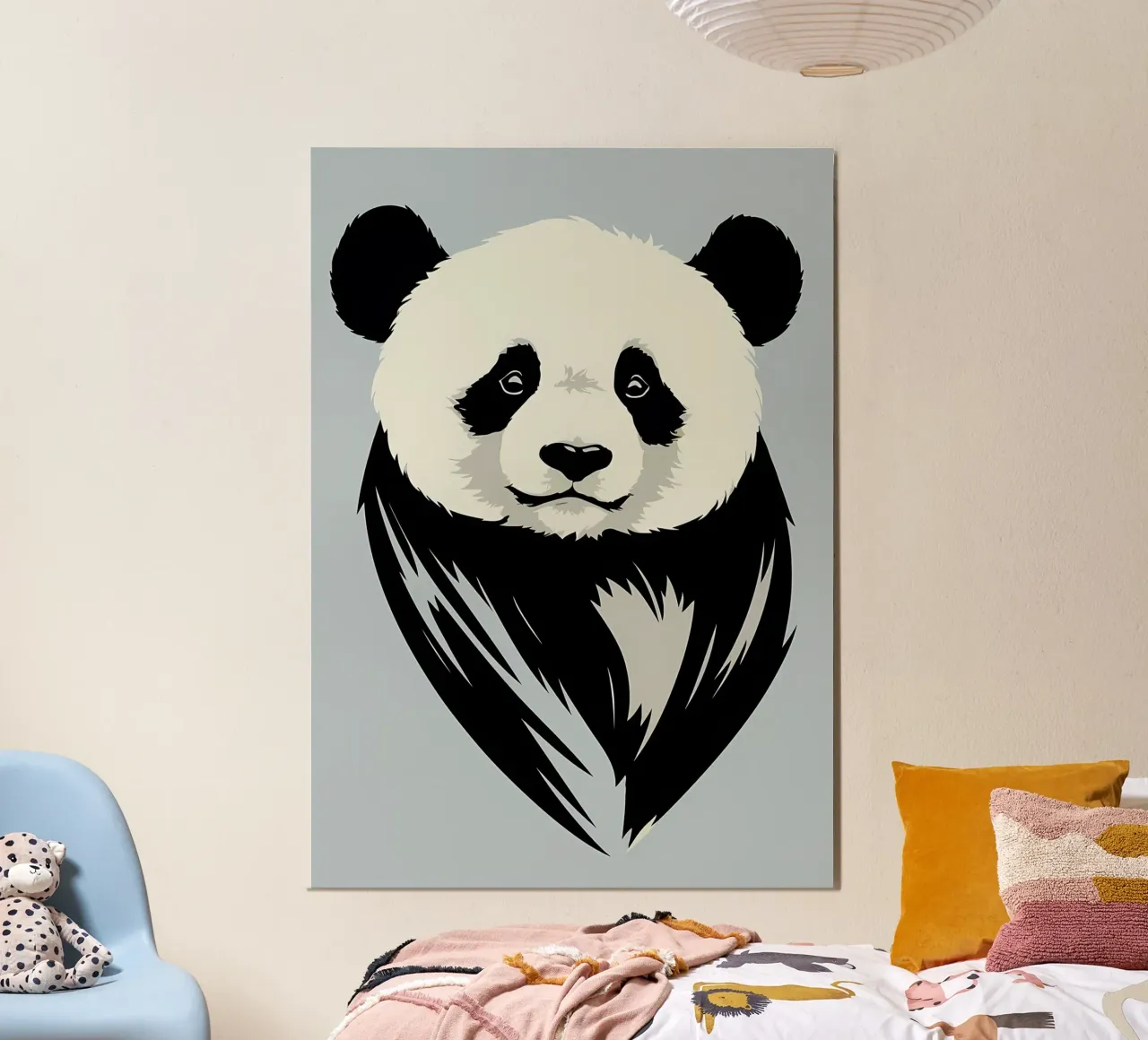 Cute Panda poster by James M Coyle