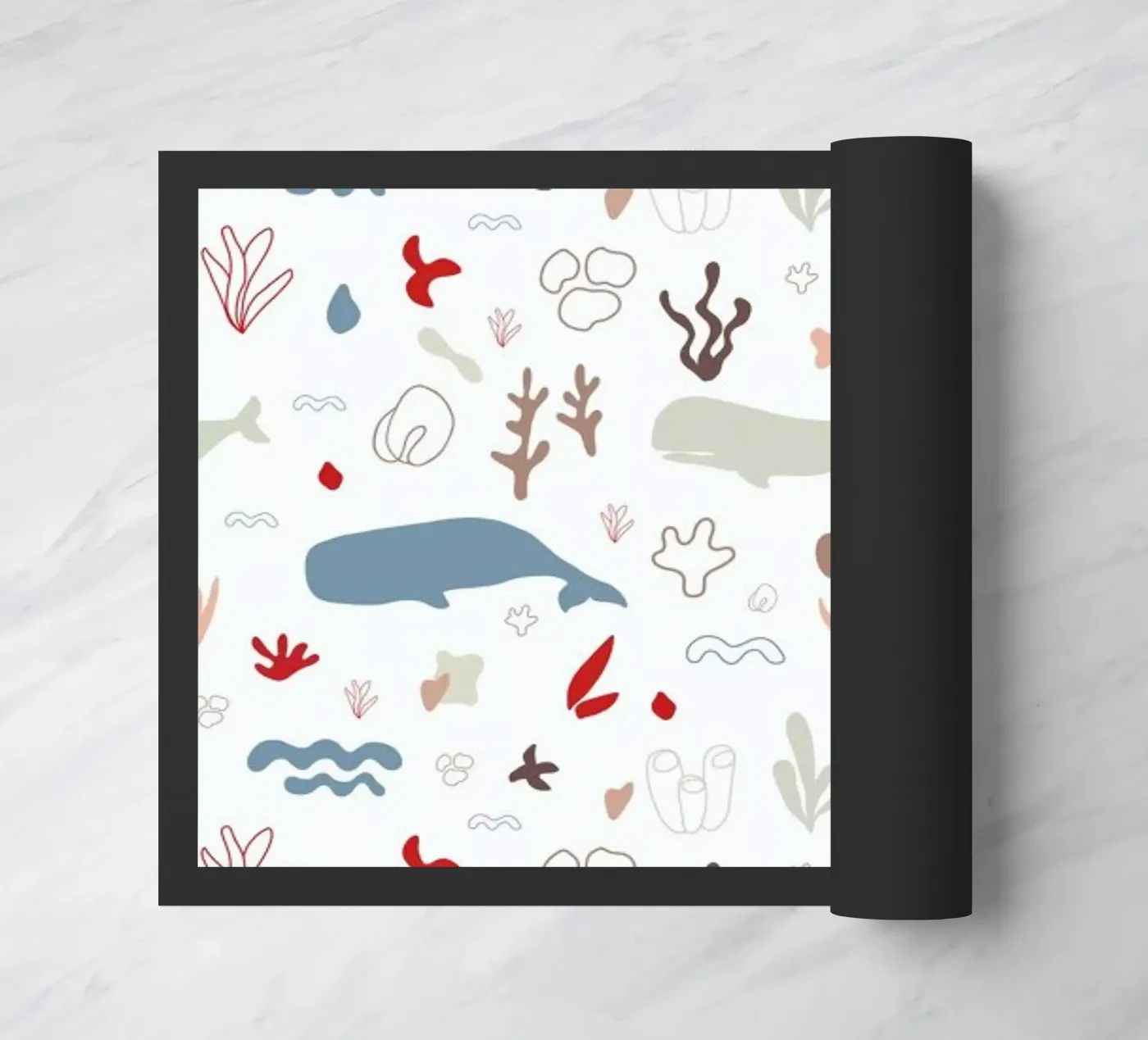 Beach doormat by Sabrina Ziegenhorn