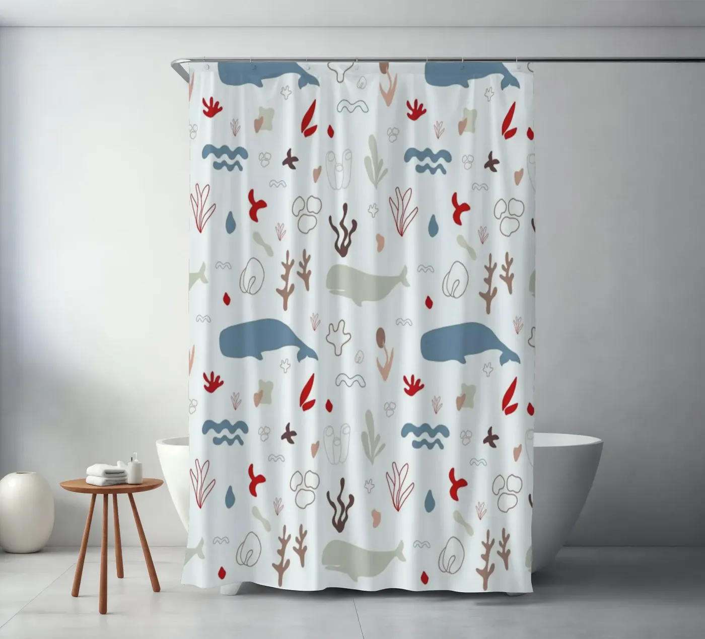 Beach Duschvorhang von Sabrina Ziegenhorn