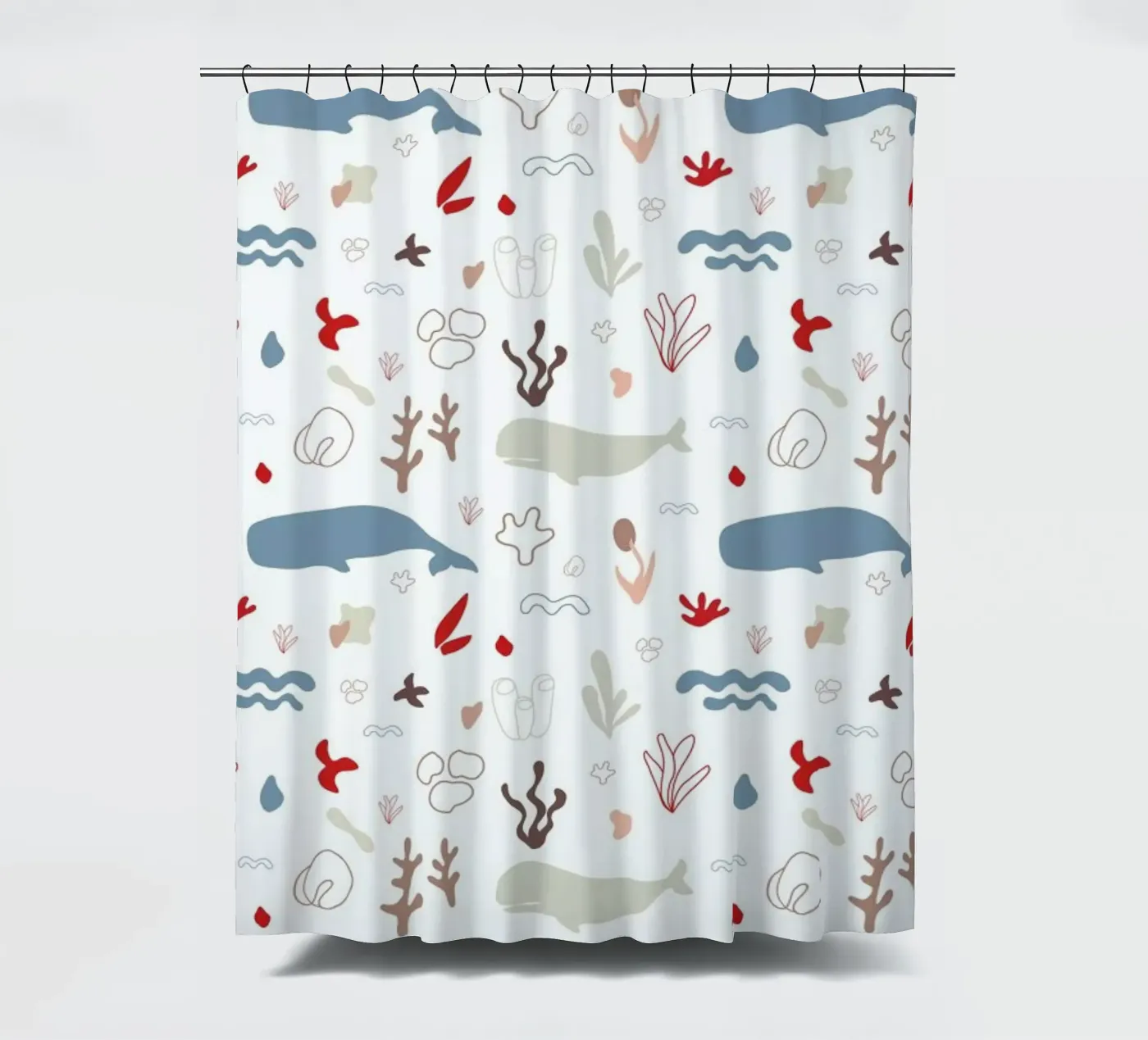 Beach Duschvorhang von Sabrina Ziegenhorn