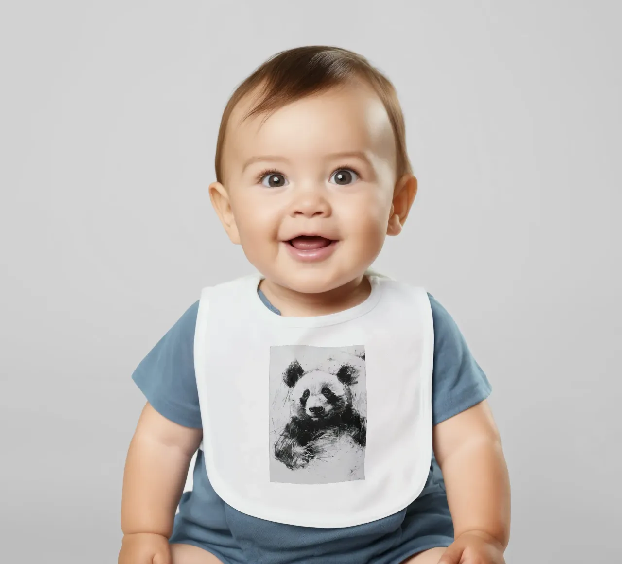 Panda in carbone bavaglino da James M Coyle