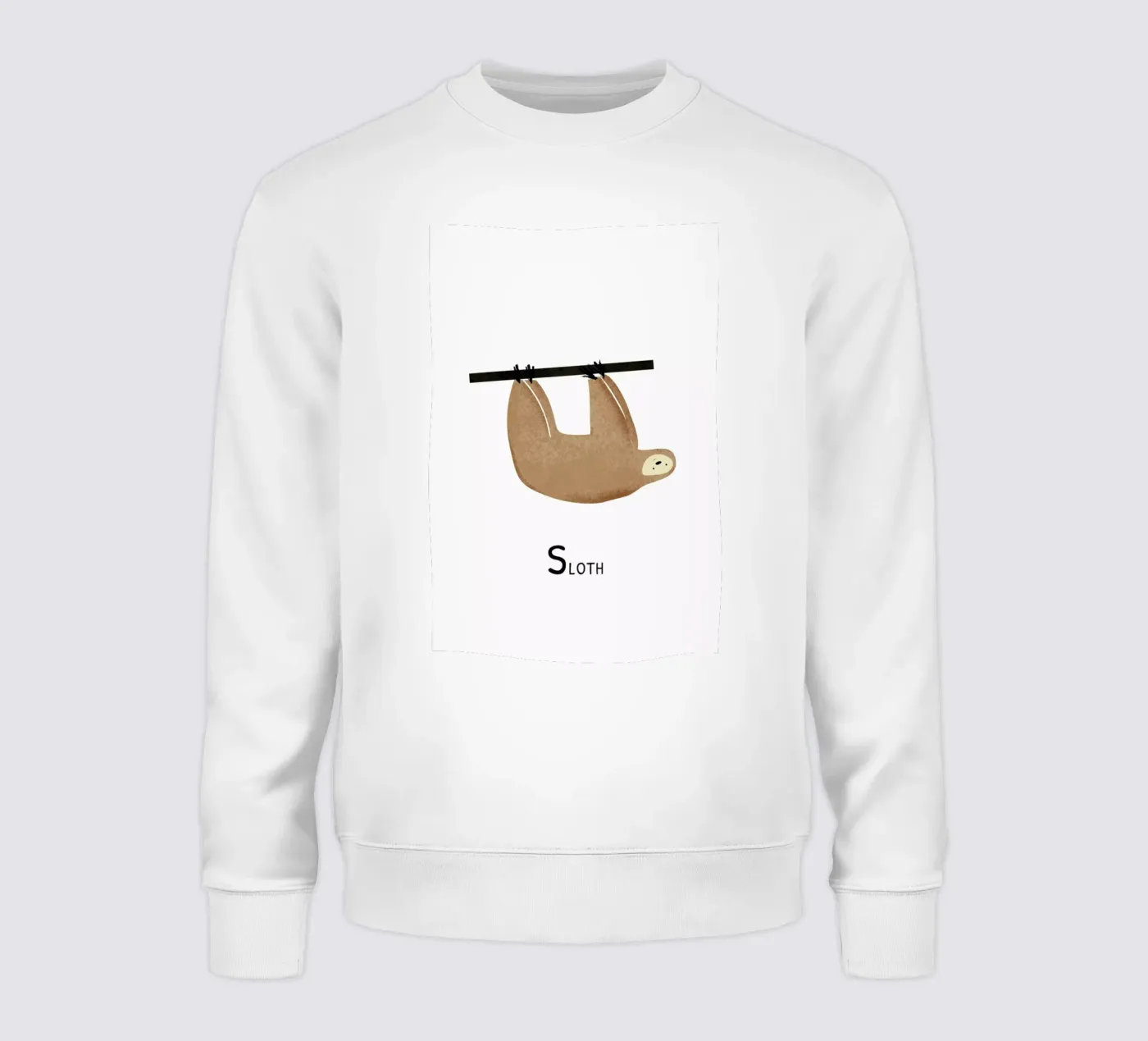 Sloth sweatshirt by Little Flourishes