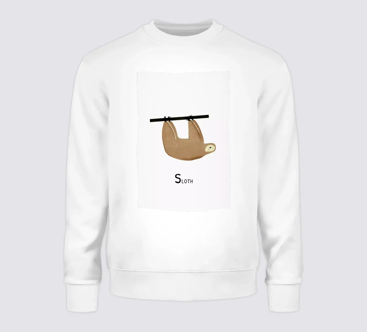 Sloth sudadera de Little Flourishes