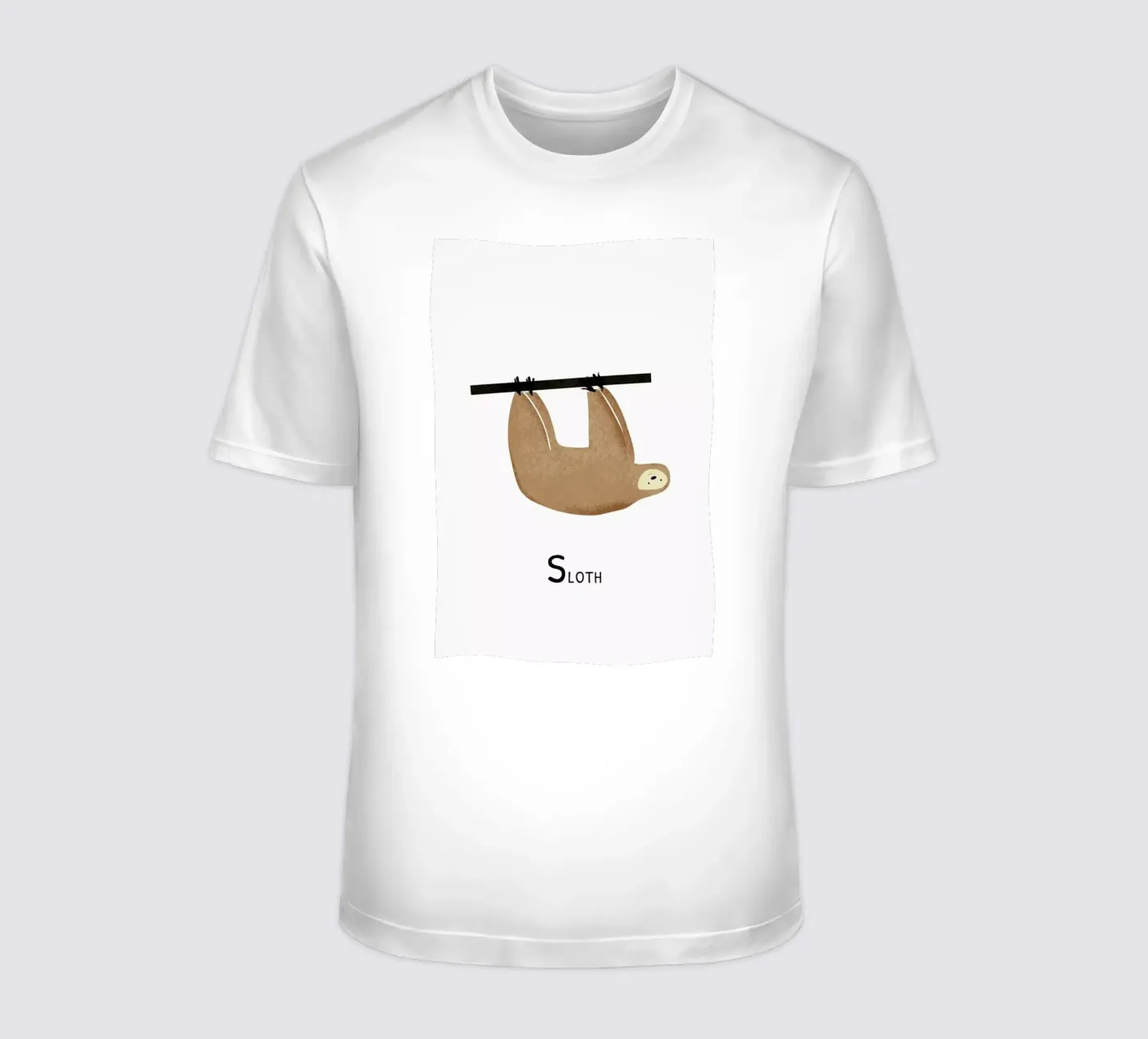 Sloth t-shirt da Little Flourishes