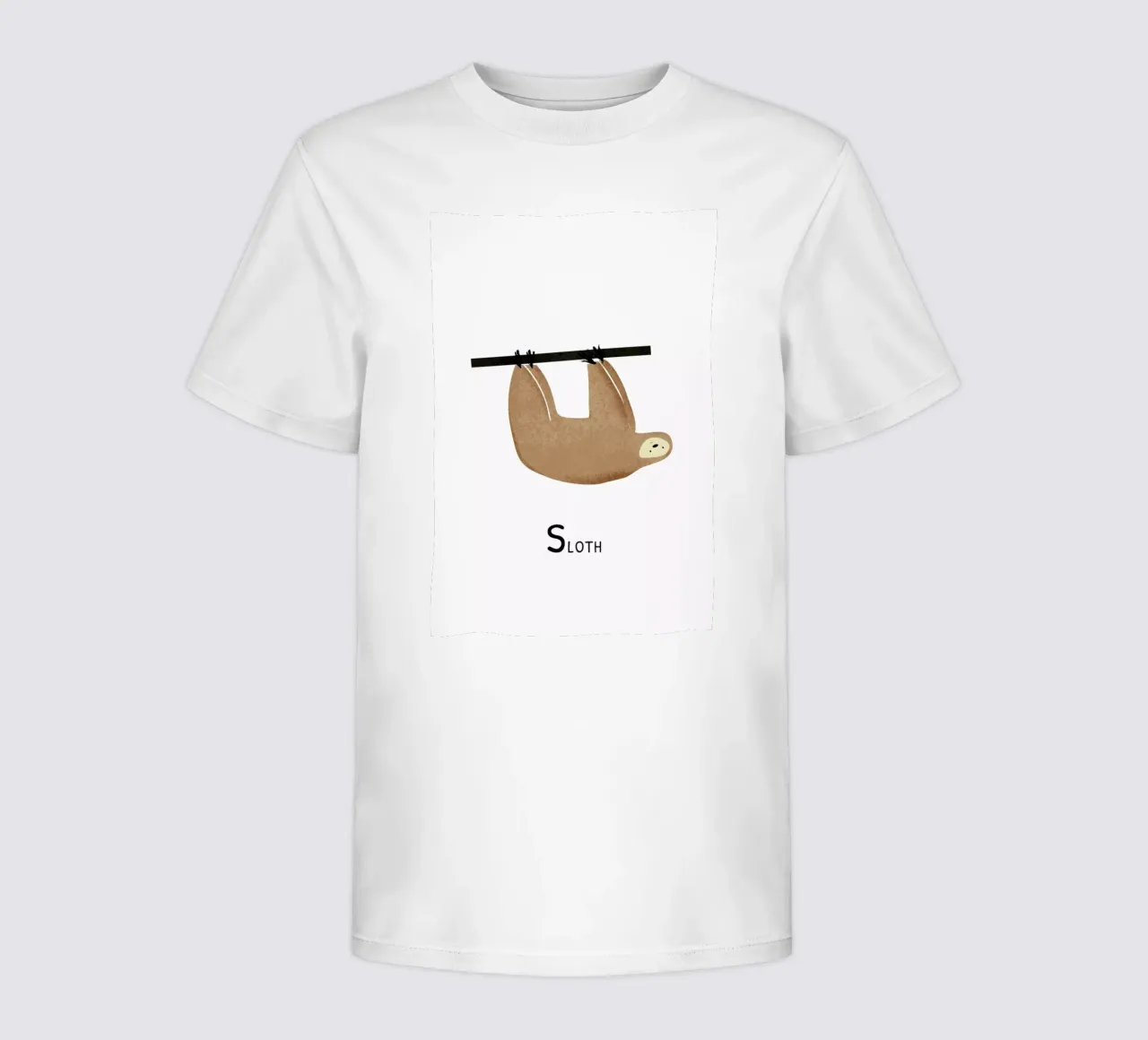 Sloth Kinder T-Shirt von Little Flourishes