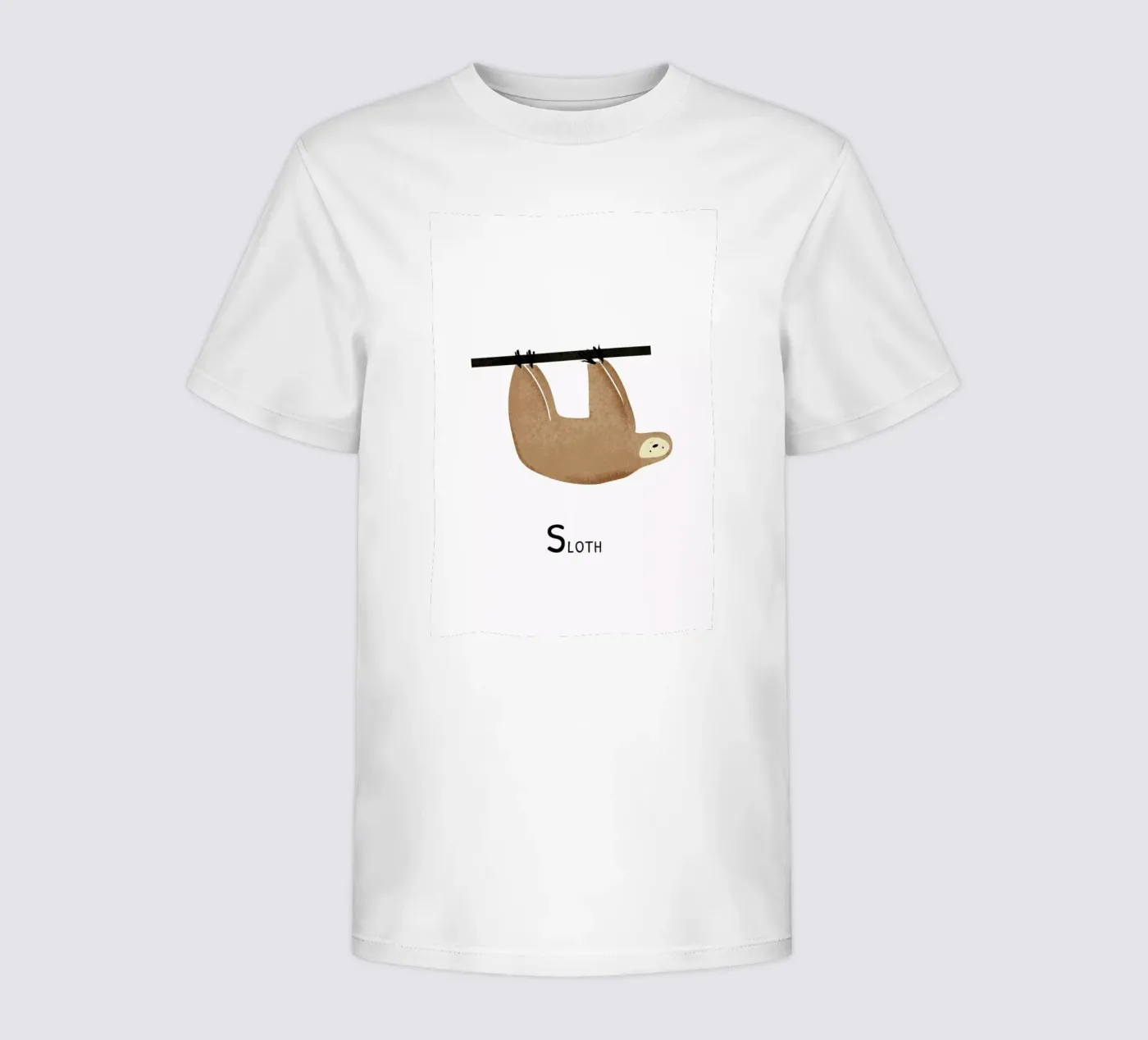Sloth t-shirt bambini da Little Flourishes