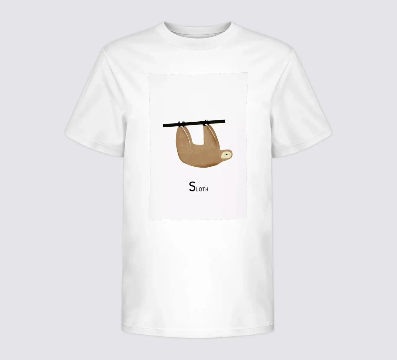 Sloth t-shirt bambini da Little Flourishes