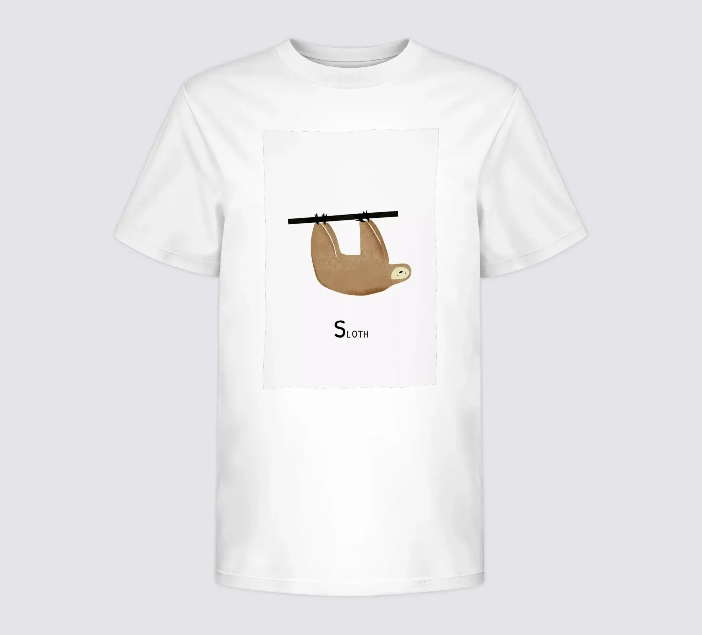 Sloth t-shirt bambini da Little Flourishes