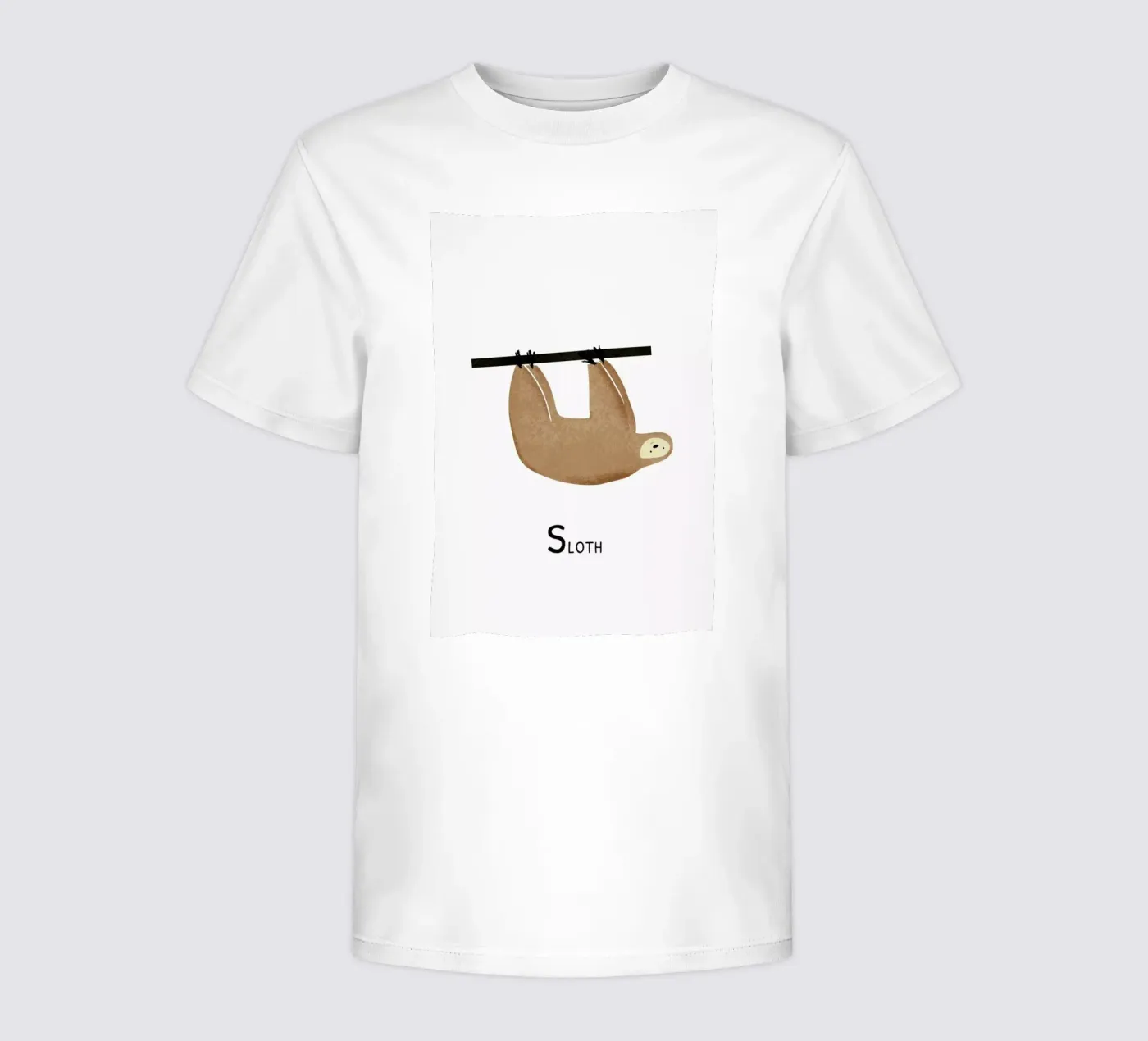 Sloth kinder t-shirt van Little Flourishes