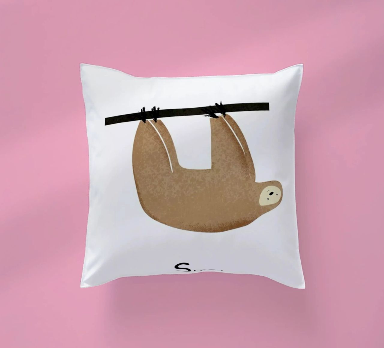 Sloth cuscino da Little Flourishes