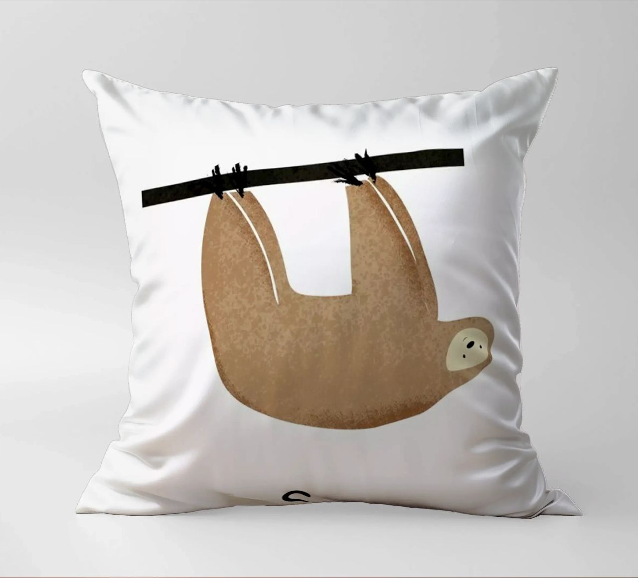 Sloth cuscino da Little Flourishes